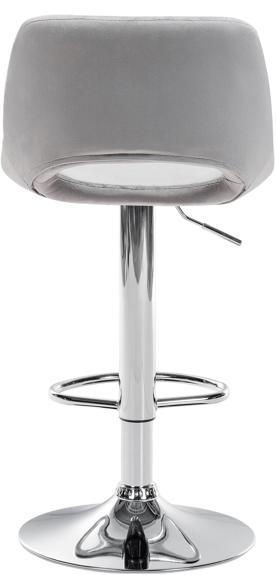 Lot de 2 tabourets de bar Camden velours