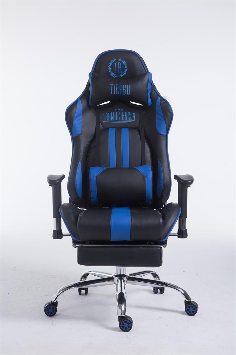 Fauteuil de bureau Limit similicuir avec ou sans Repose-pieds téléscopique