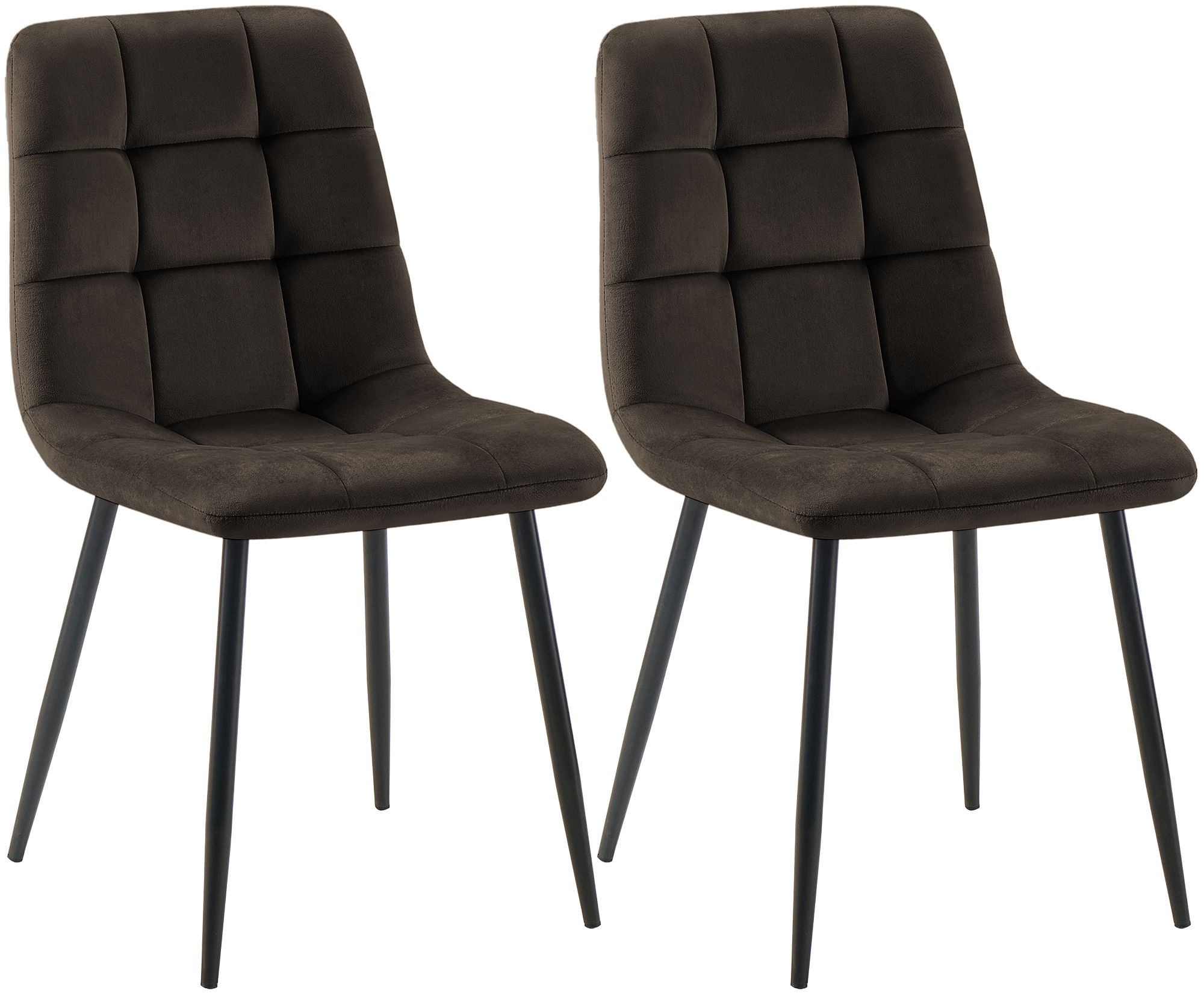 Lot de 2 chaises de salle à manger Tilde