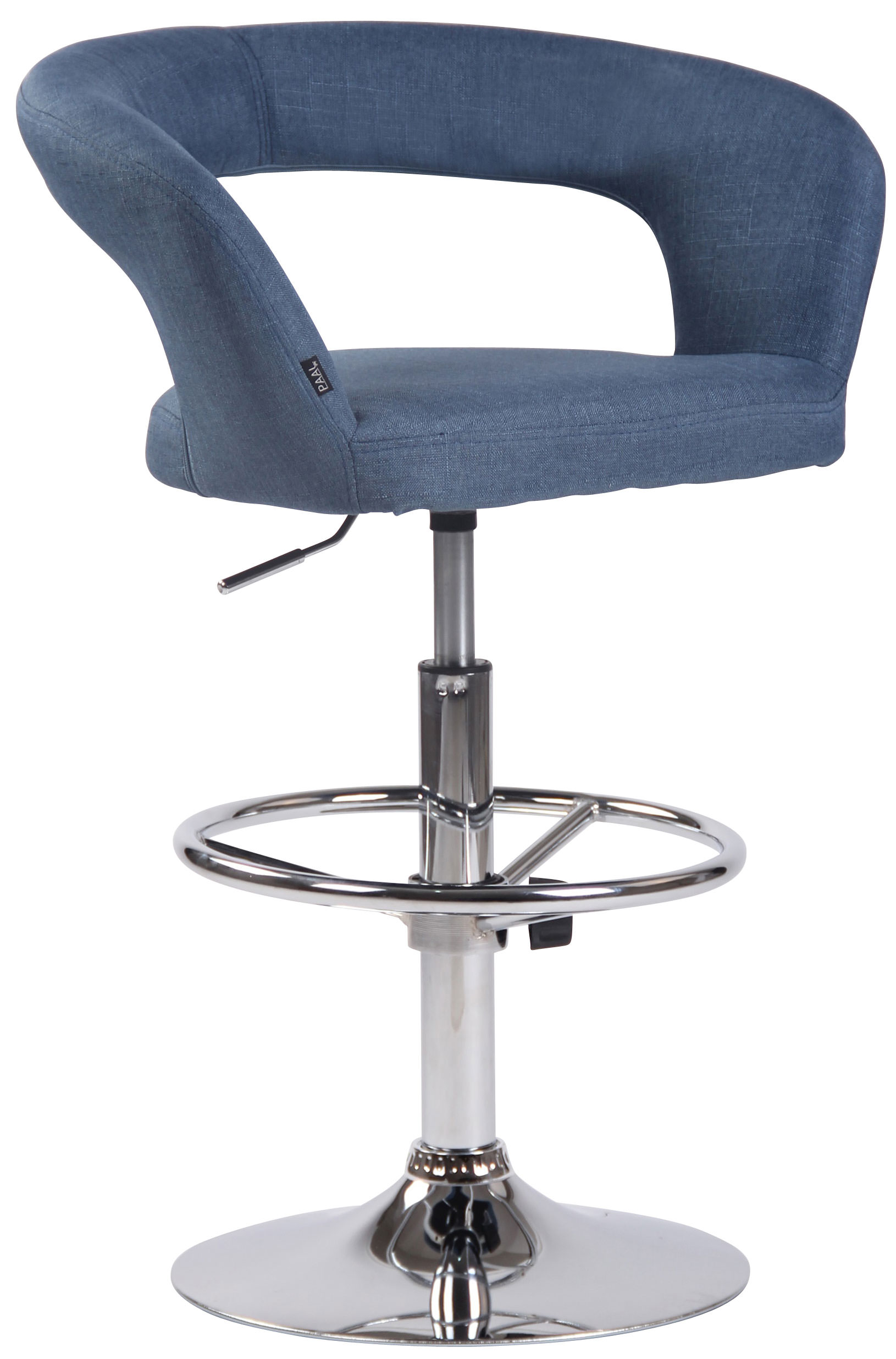 Tabouret de bar Jaen en tissu ou similicuir