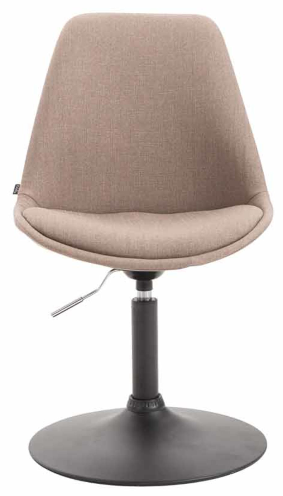 Lot de 4 Chaises de salle à manger Maverick tissu avec pied trompette