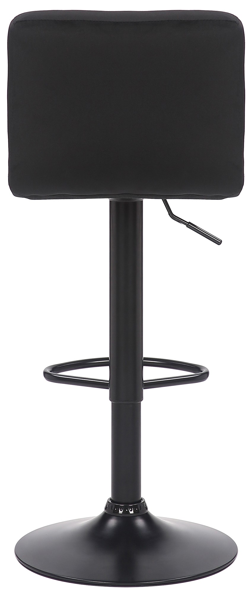 Lot de 4 tabourets de bar Feni velours