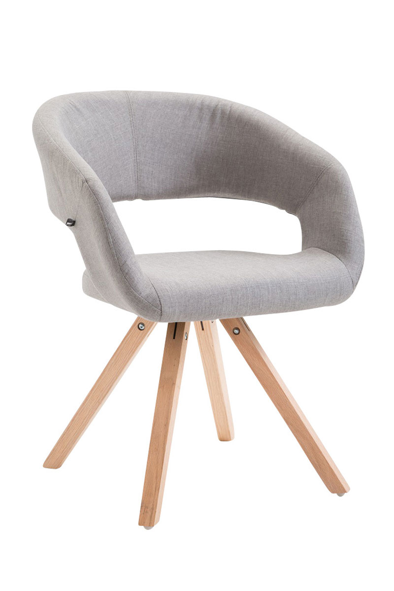 Chaise de salle à manger Suez tissu