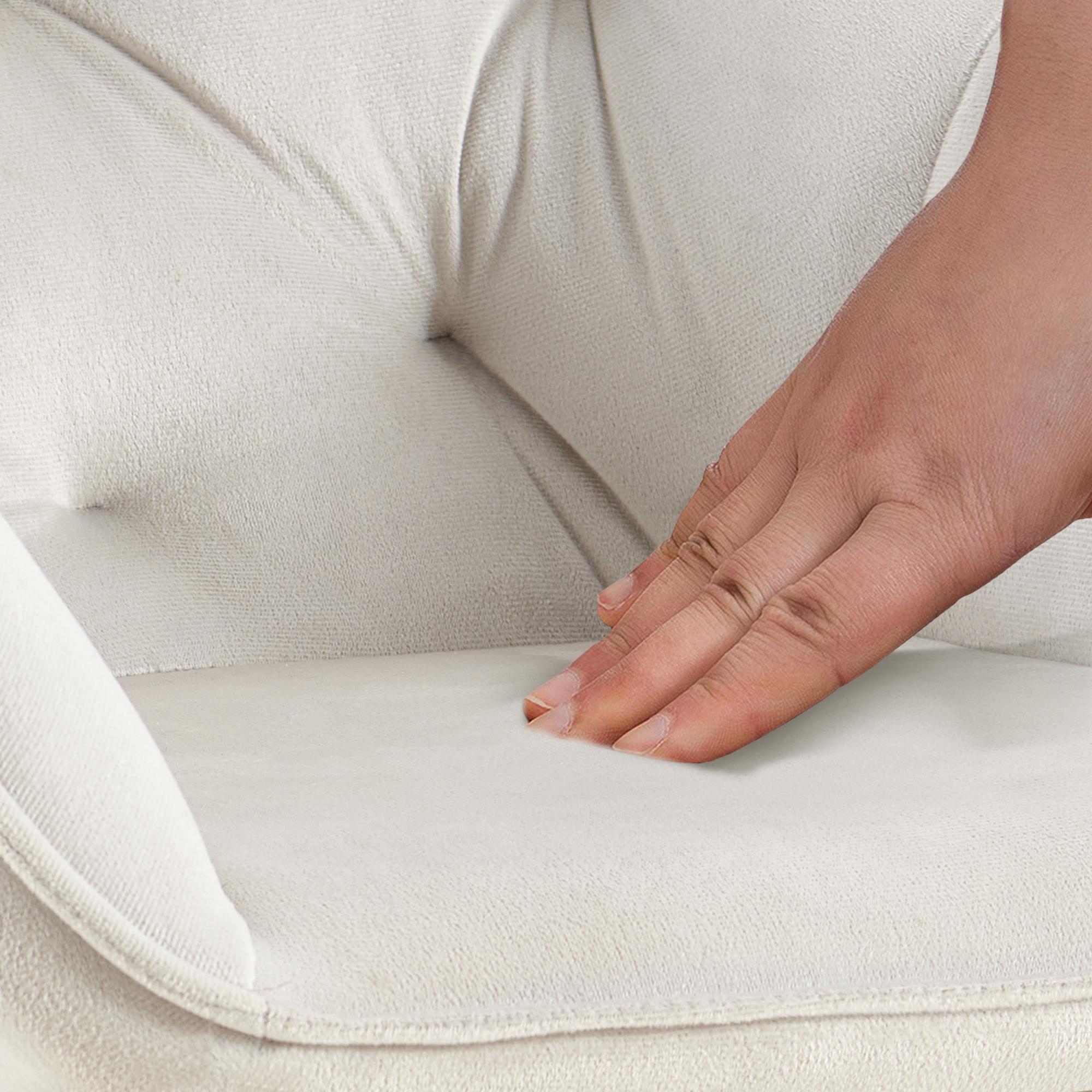 Chaise de salle à manger Cassis revêtement en velours