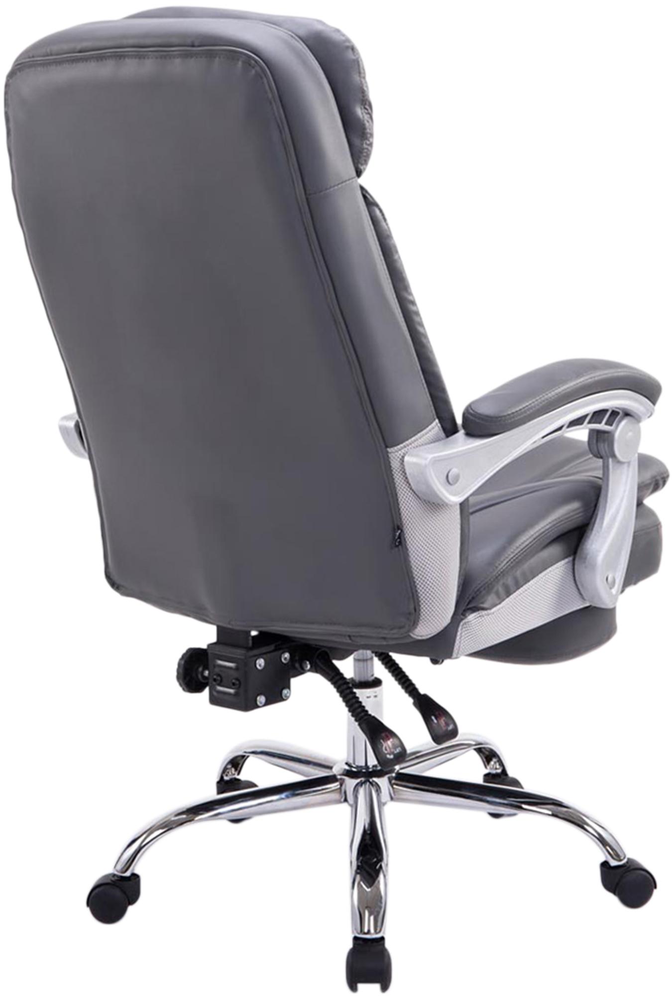Chaise de bureau XL Troy en similicuir