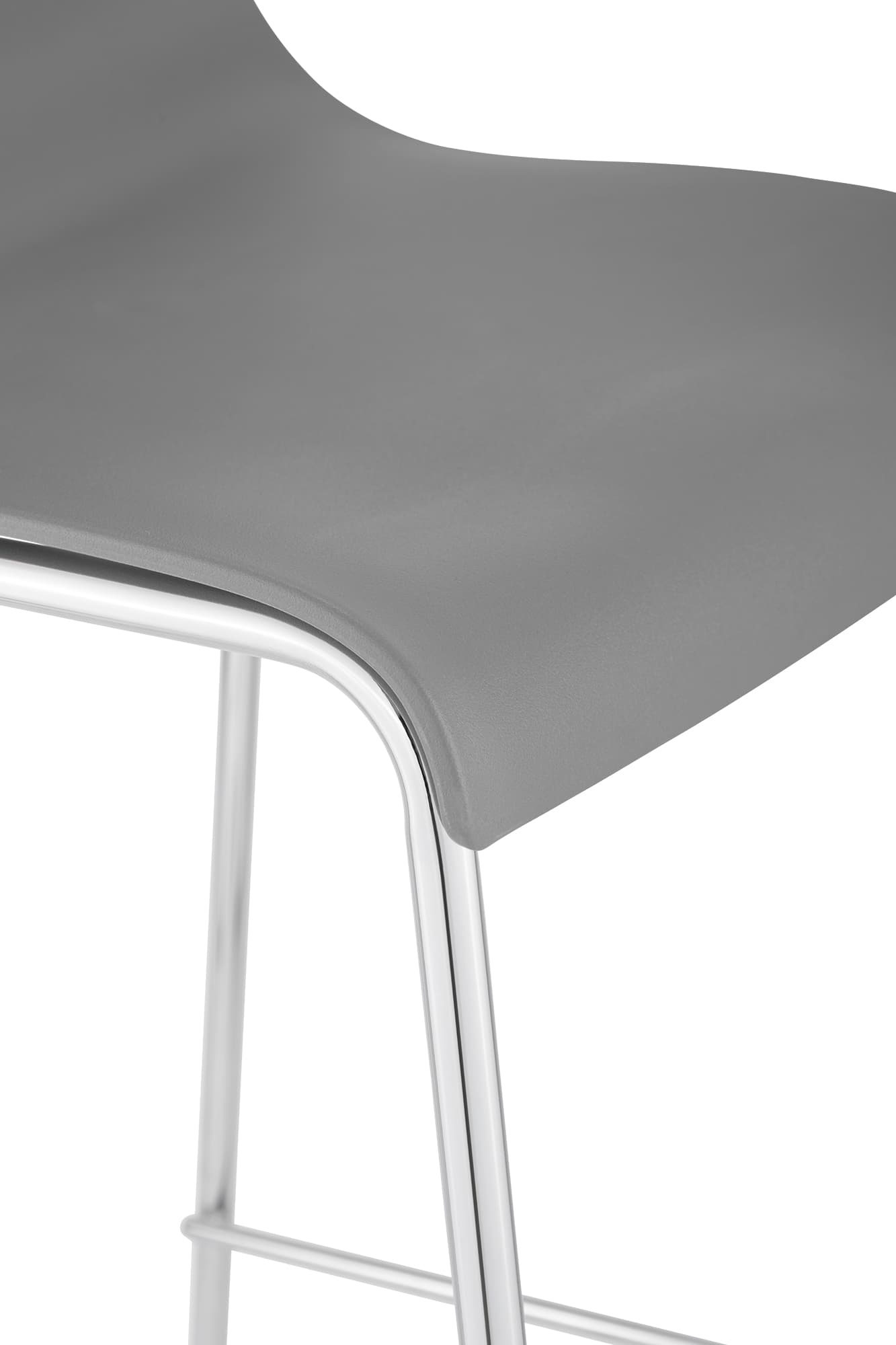 Lot de 2 tabourets de bar Hover en plastique
