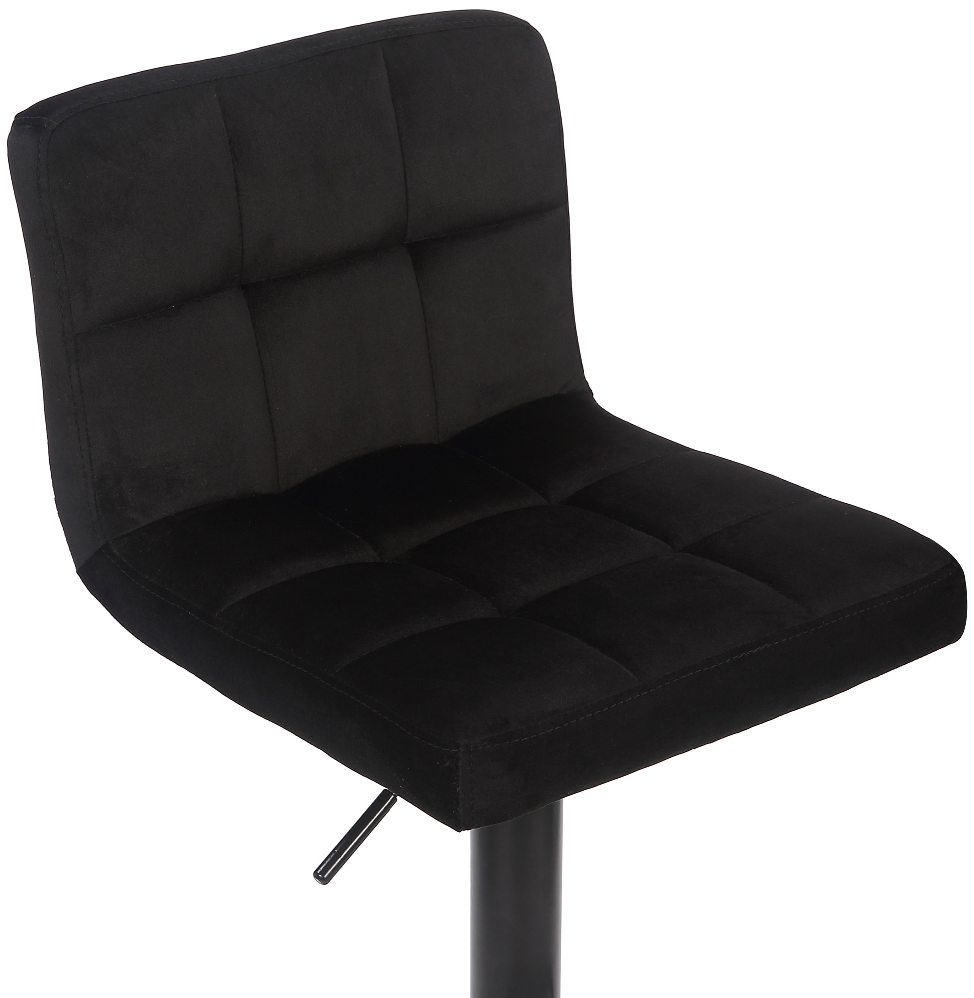 Lot de 2 Tabourets de bar Feni en velours