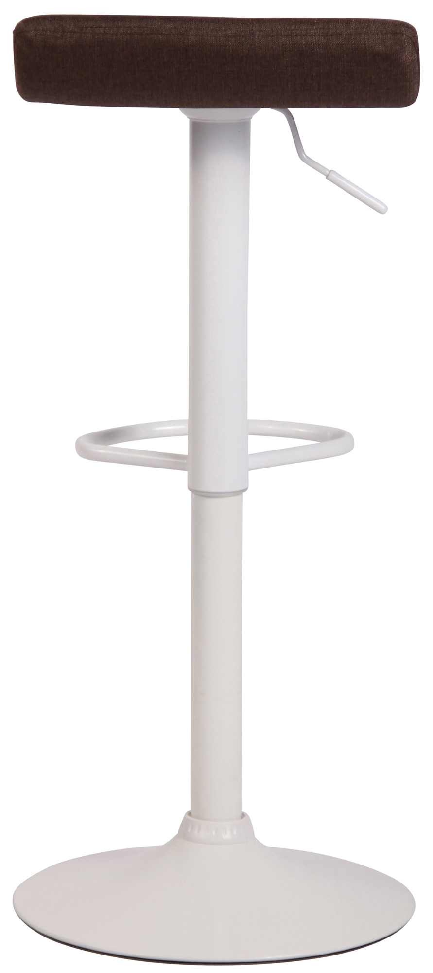 Tabouret de bar Dyn V2 tissu avec pied en métal
