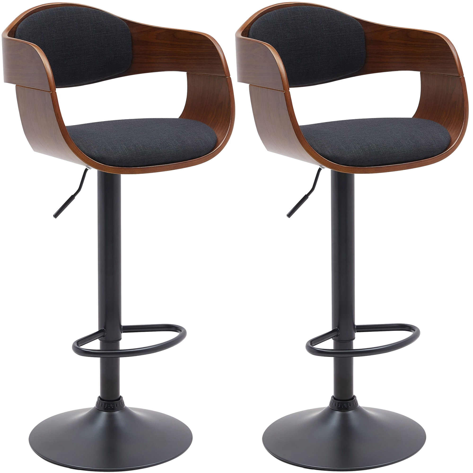 Lot de 2 tabourets de bar Kingston