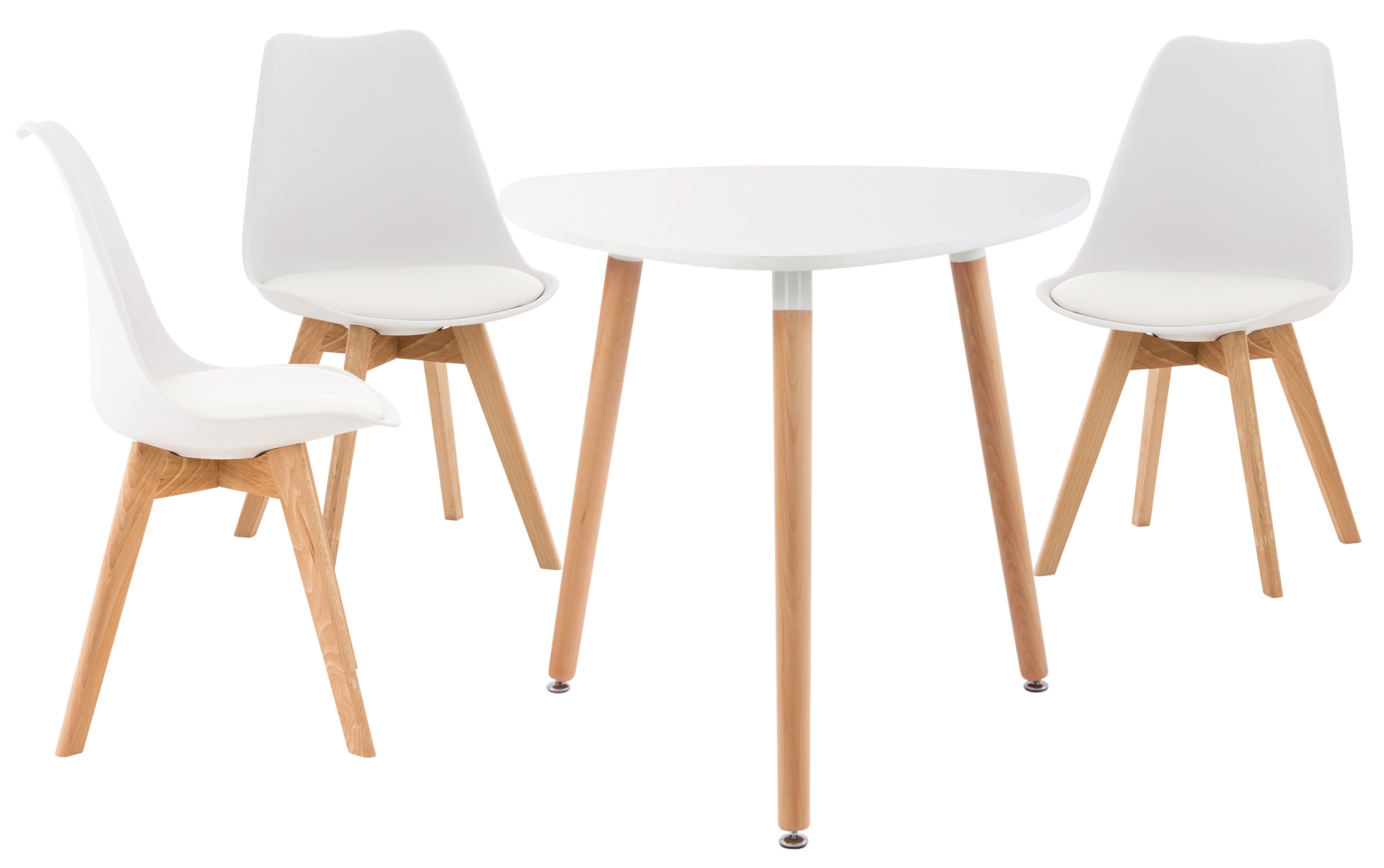Ensemble de salle à manger Libanera avec 1 Table et 3 chaises
