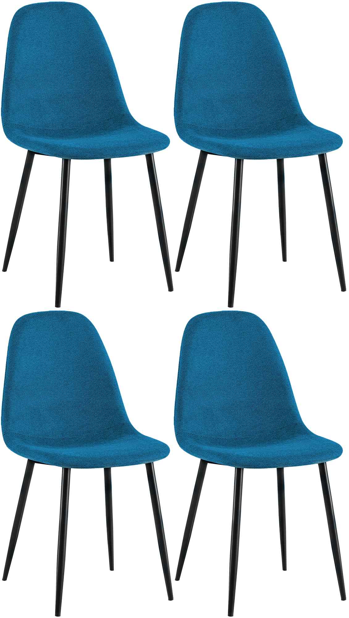 Set de 4 chaises de salle à manger Napier