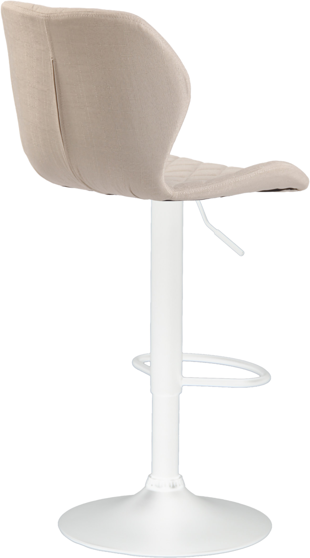 Lot de 2 tabourets de bar Cork en tissu