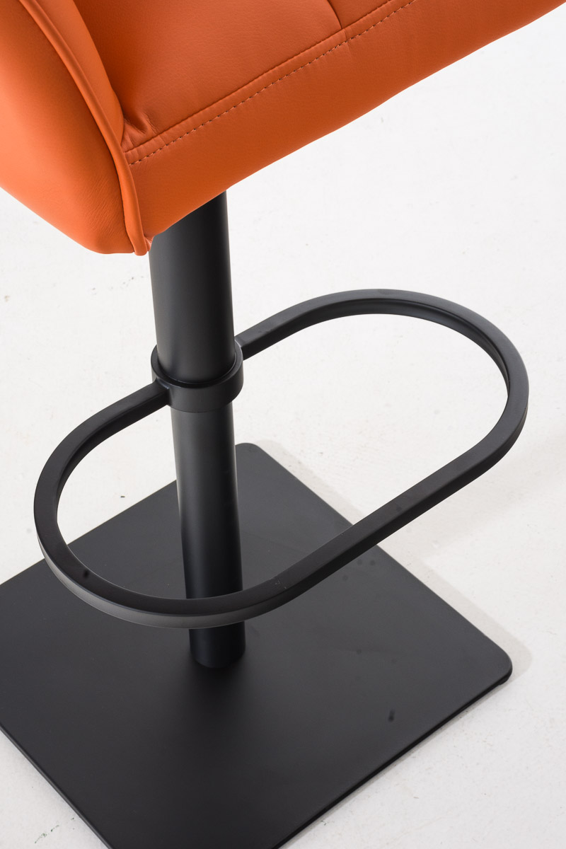 Tabouret de bar Damaso avec revetement en similicuir