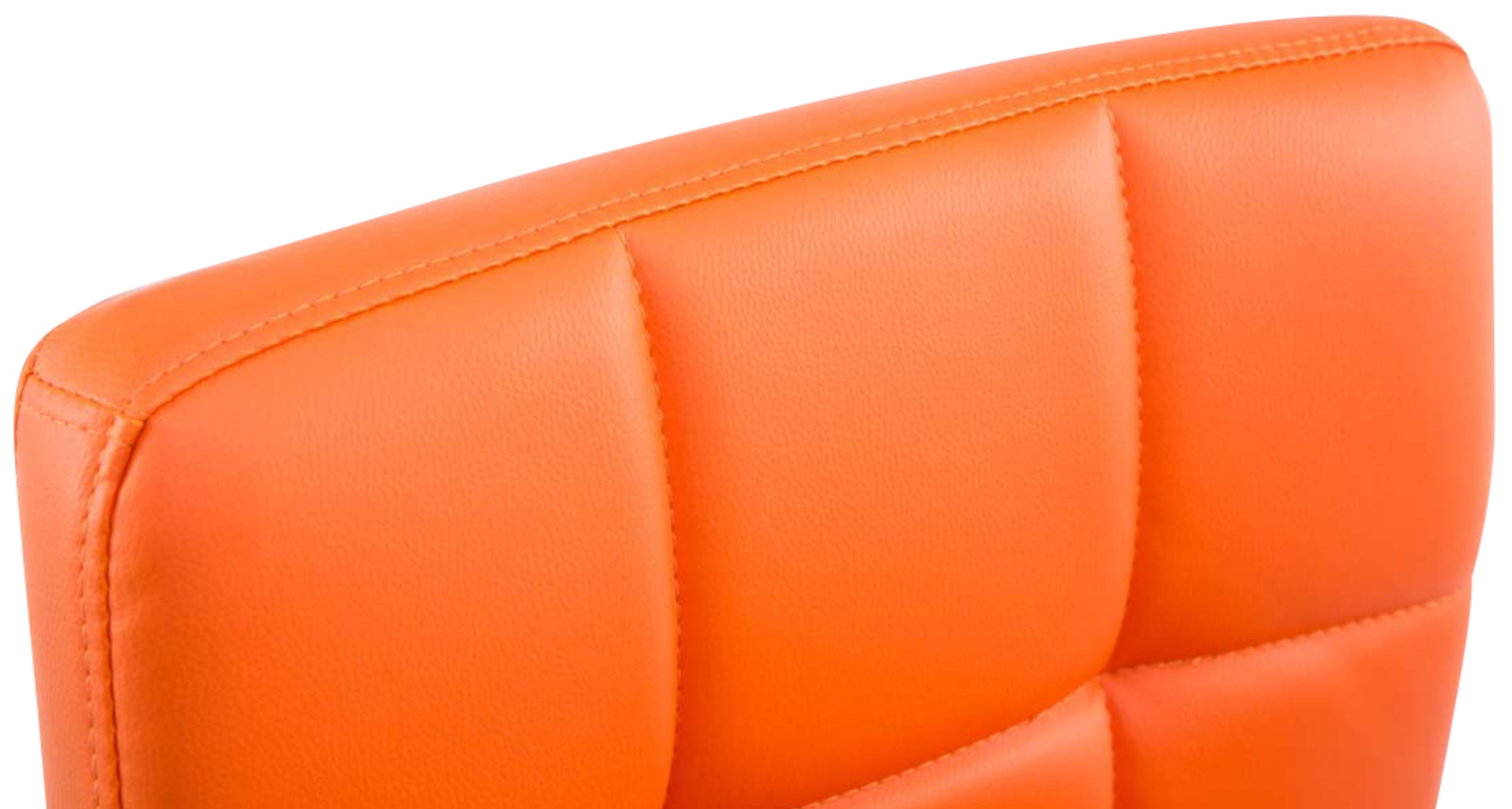Lot de 4 chaises lounge Palma V2 en similicuir ajustable et pivotant