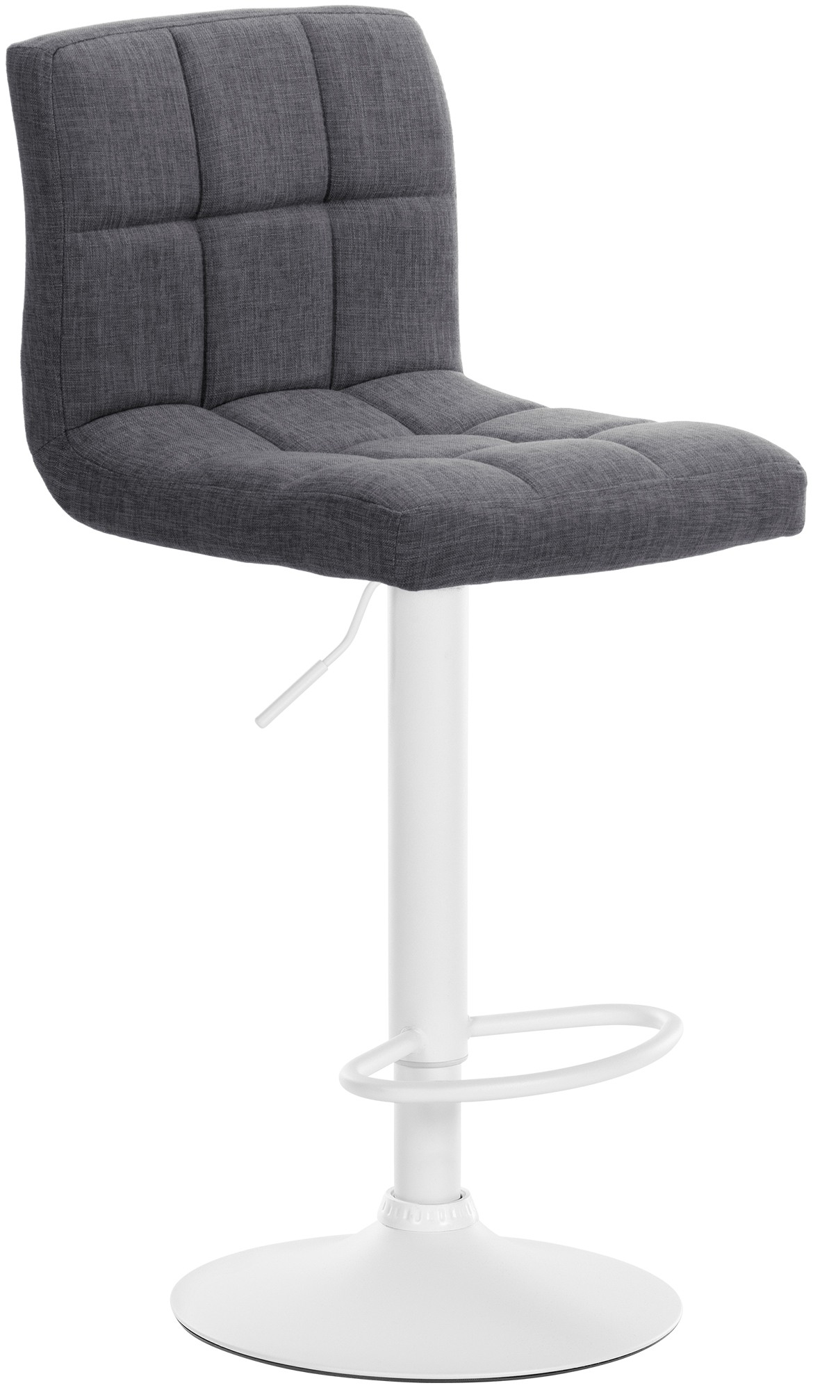 Lot de 2 tabourets de bar Calma tissu