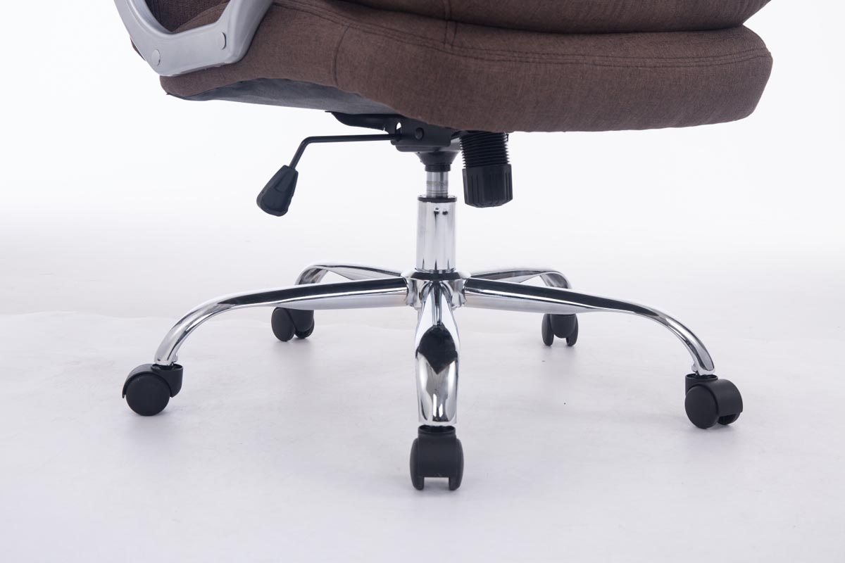 Fauteuil de bureau XXL Vancouver Tissu