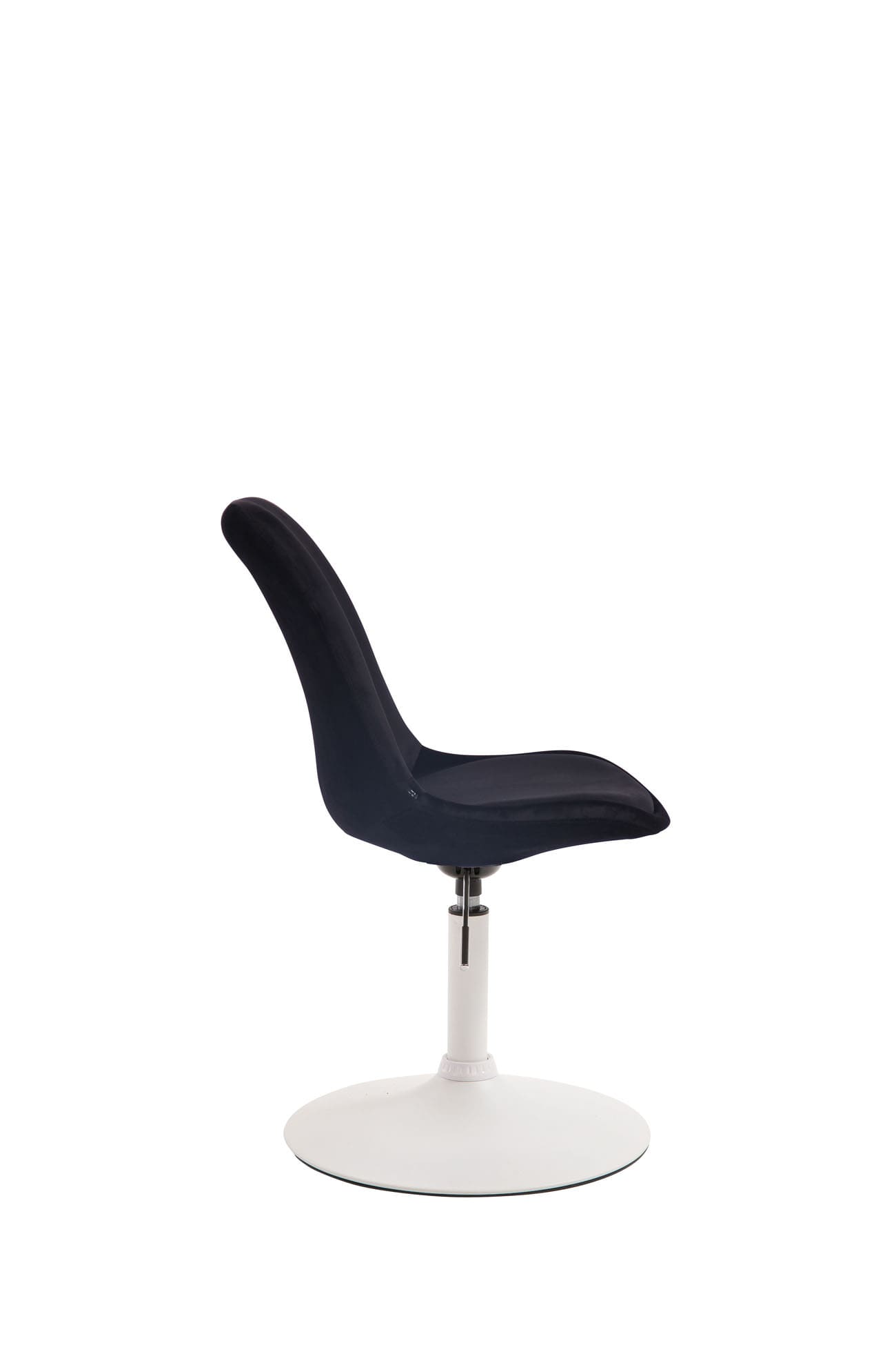 Lot de 4 Chaises de salle à manger Maverick en velours avec pied métal