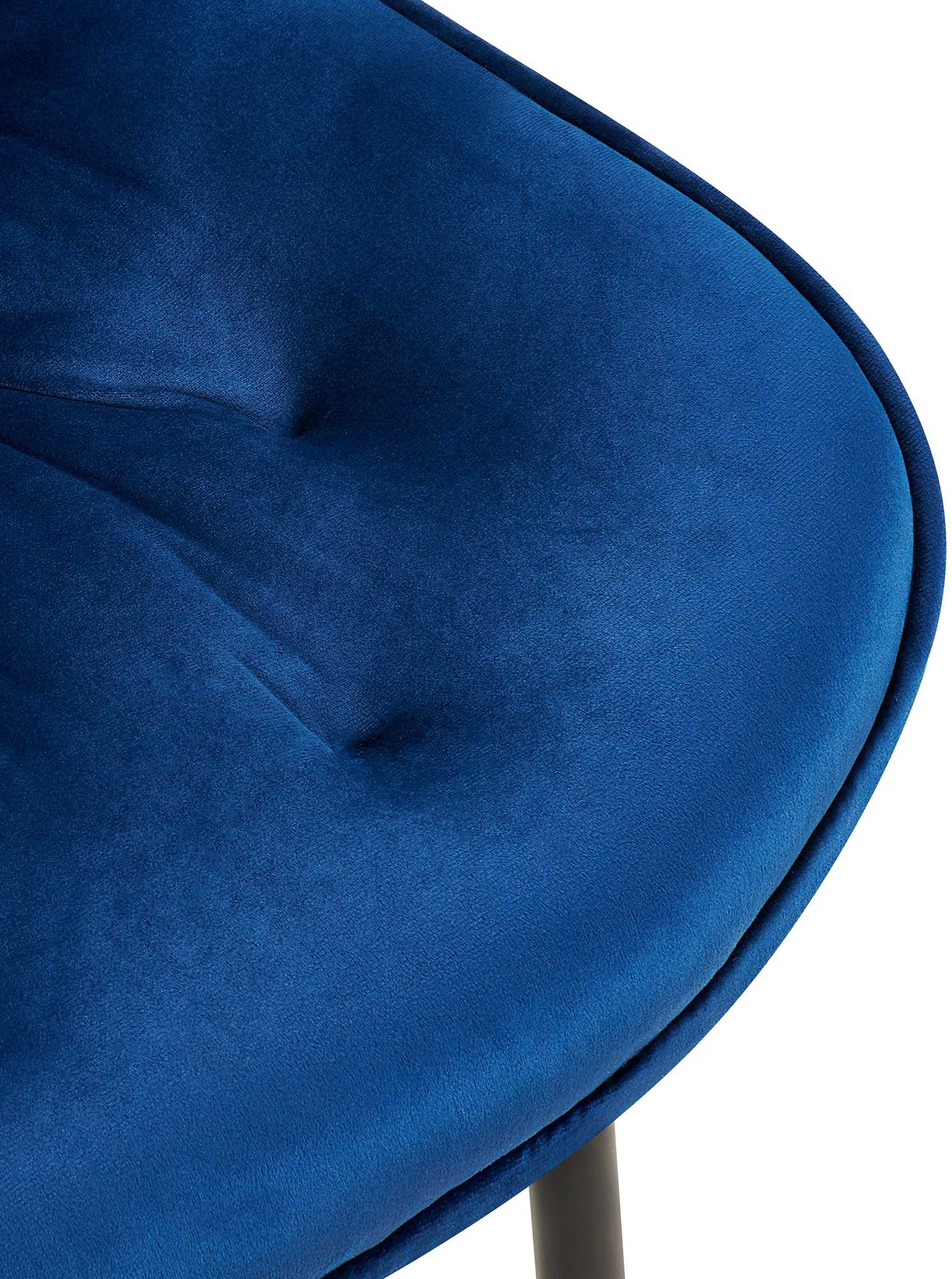 Chaise de salle à manger Wallace velours