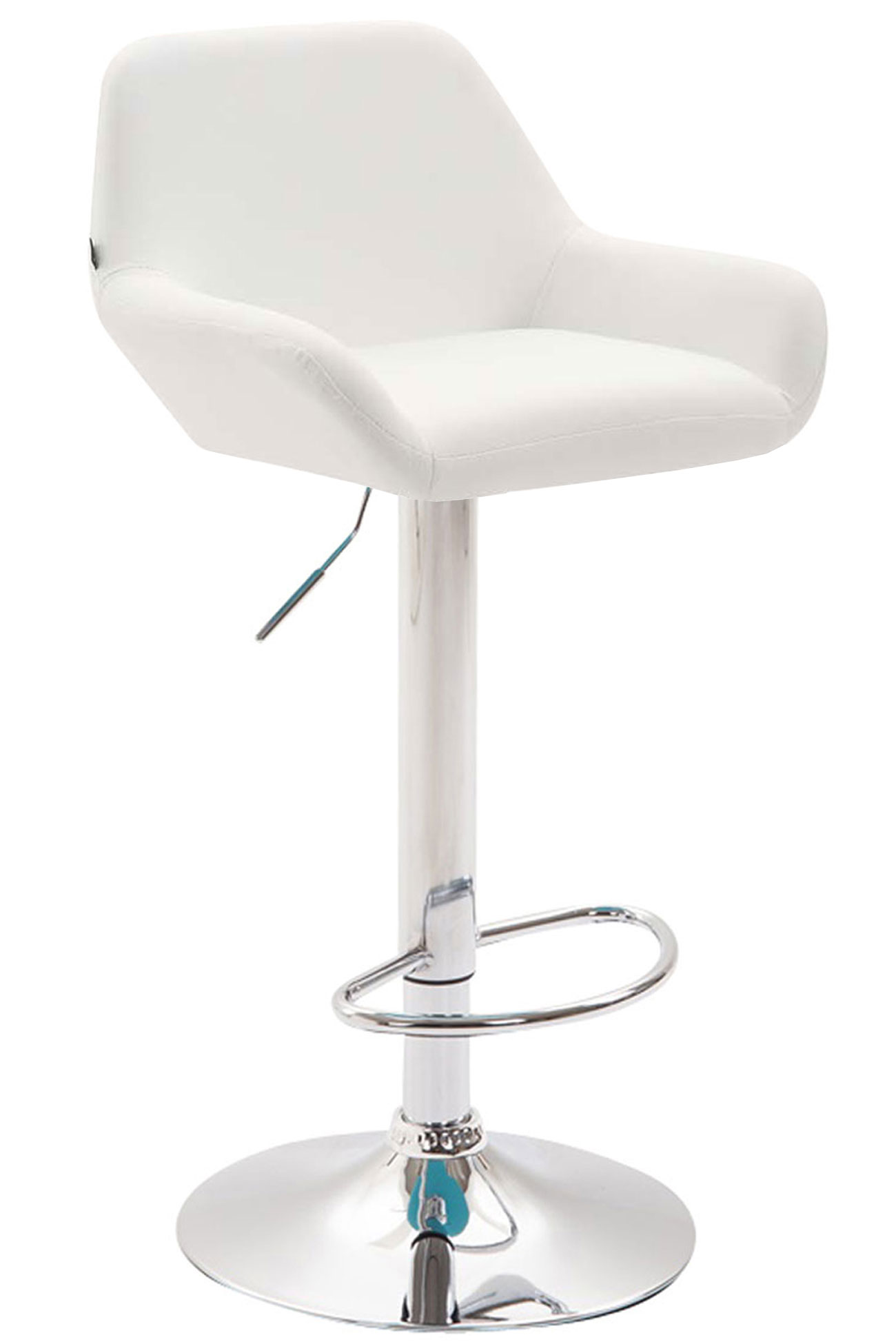 Lot de 2 tabourets de bar Braga en Similicuir