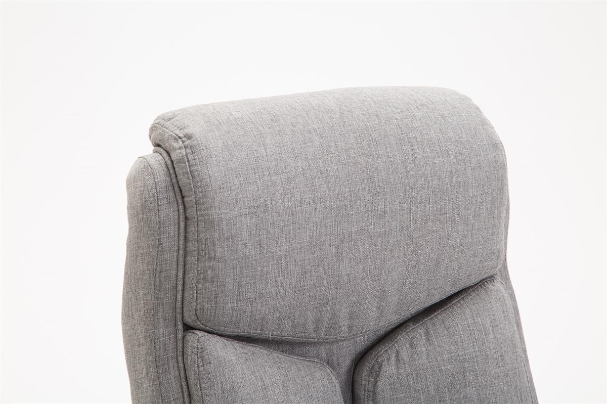 Fauteuil de bureau XL Vaud tissu