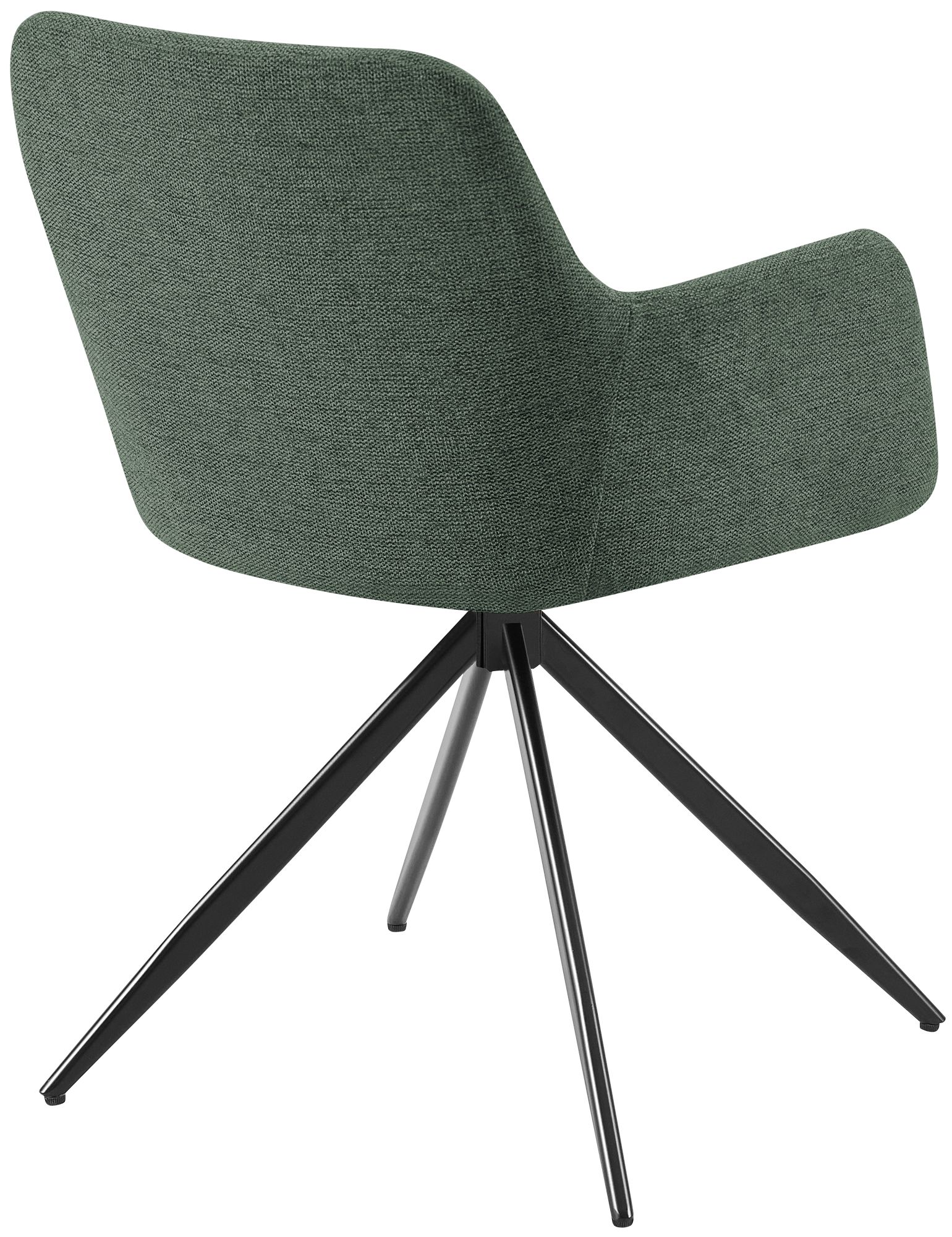 Chaise de salle a manger Olema en tissu