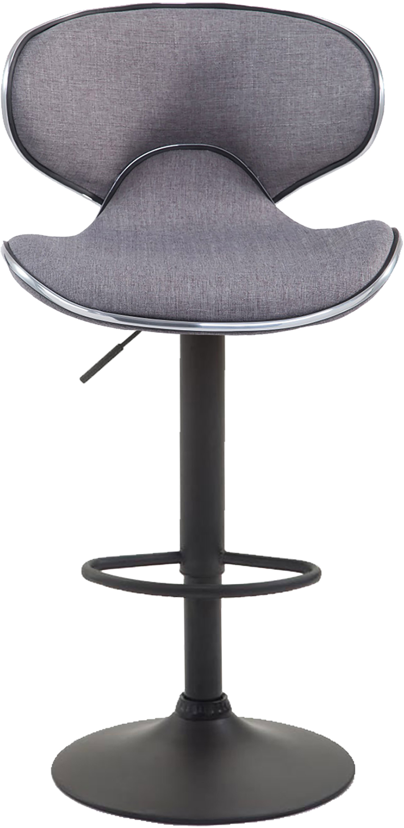 Lot de 2 tabourets de bar Las Vegas V2 en tissu