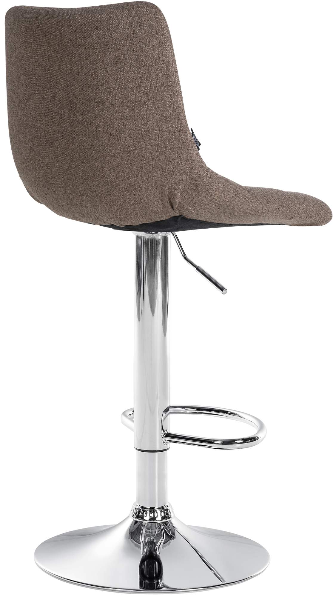 Lot de 2 tabourets de bar Jerry tissu