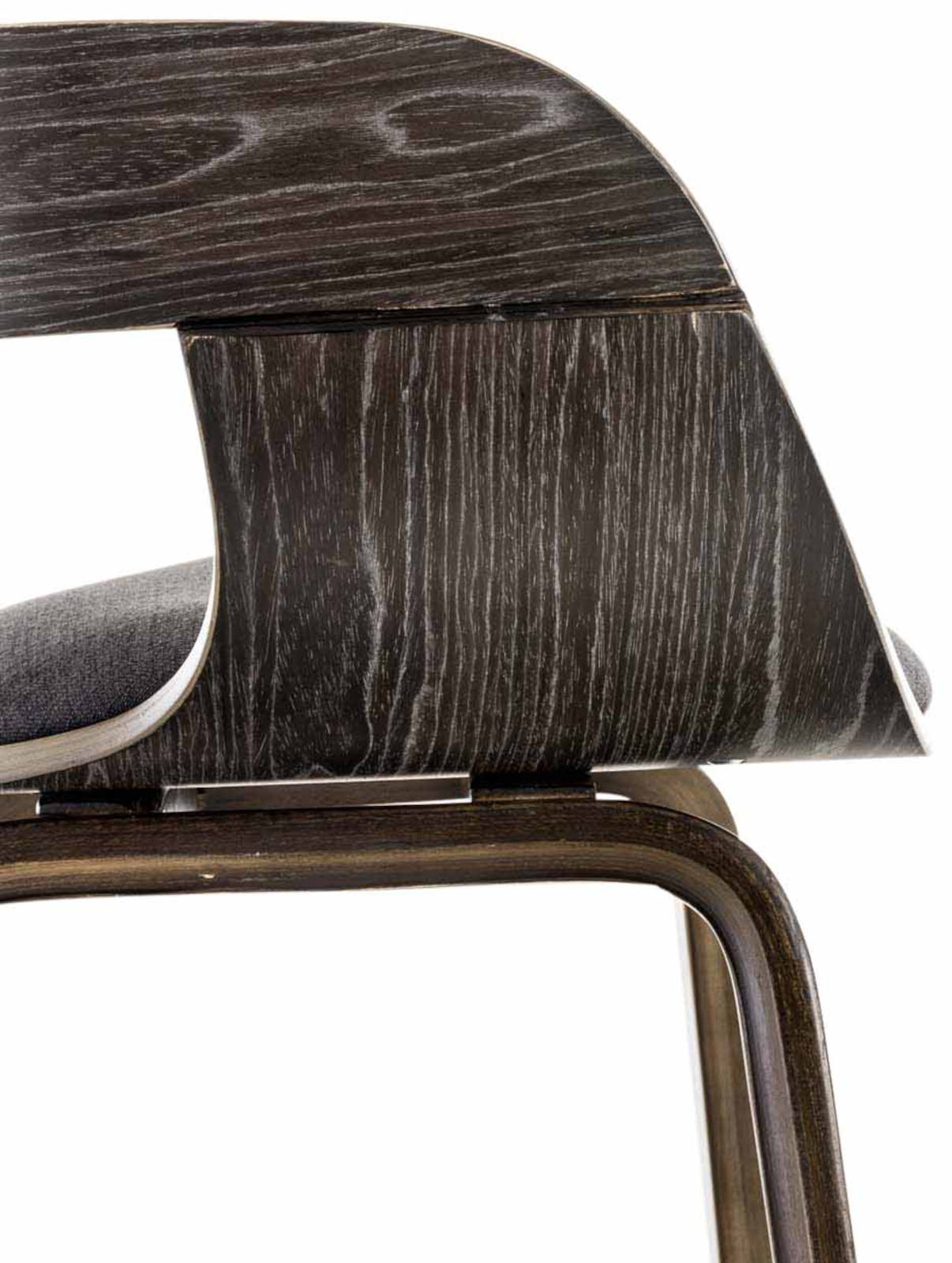 Lot de 2 chaises de salle à manger Kingston en Tissu