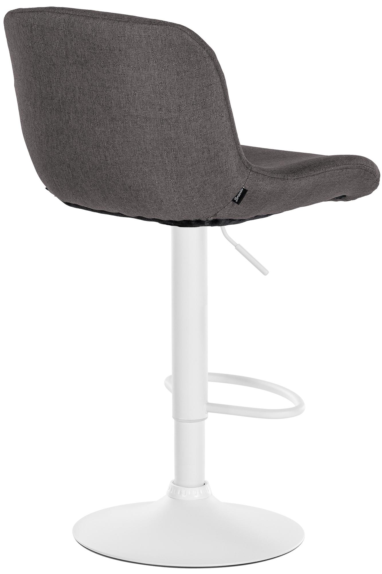 Lot de 2 tabourets de bar Solon blanc