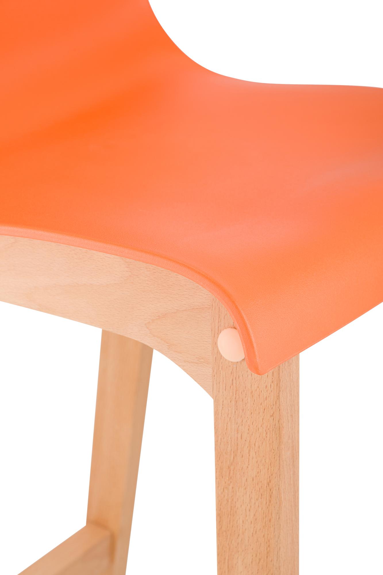 Tabouret de Bar Hover Pieds en Plastique Natura