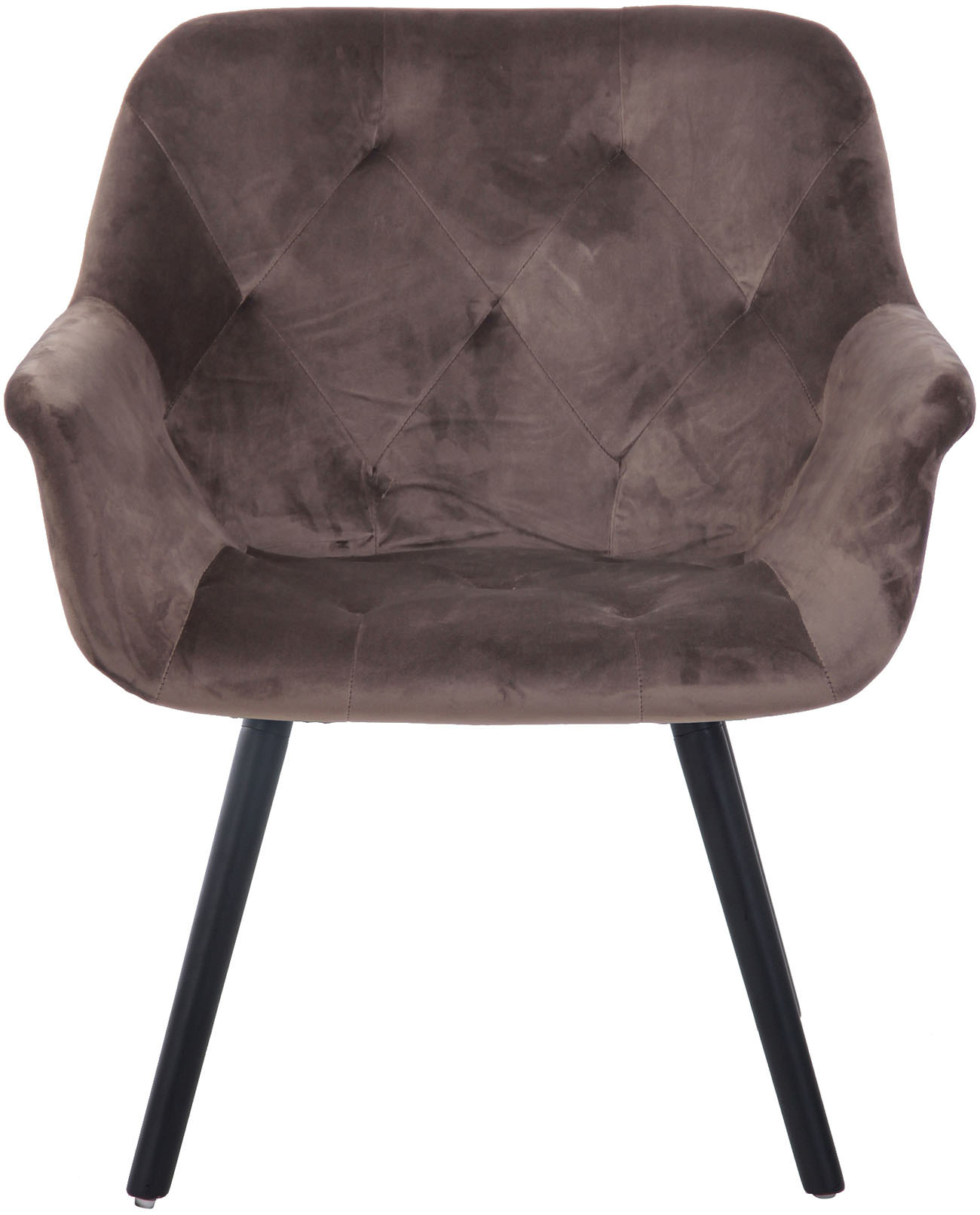Chaise de salle à manger Cassidy en Velours