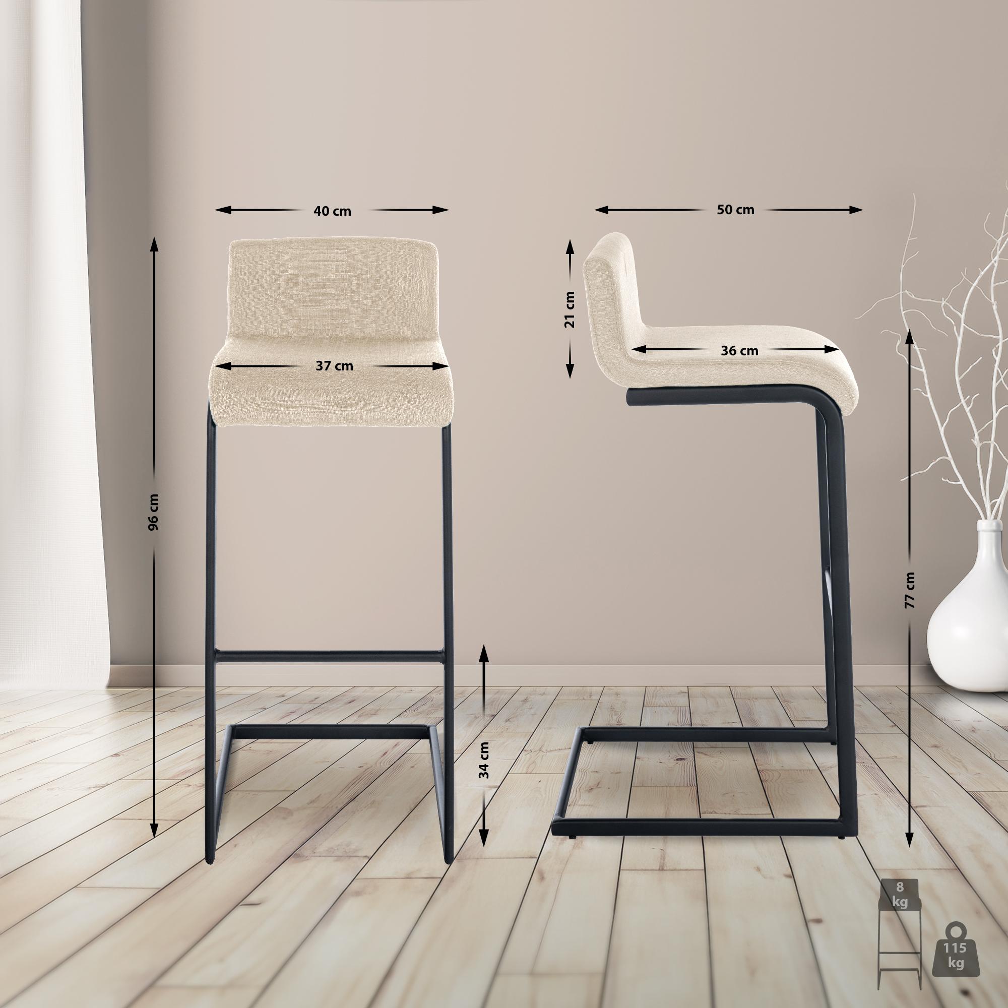Tabouret de bar Newport