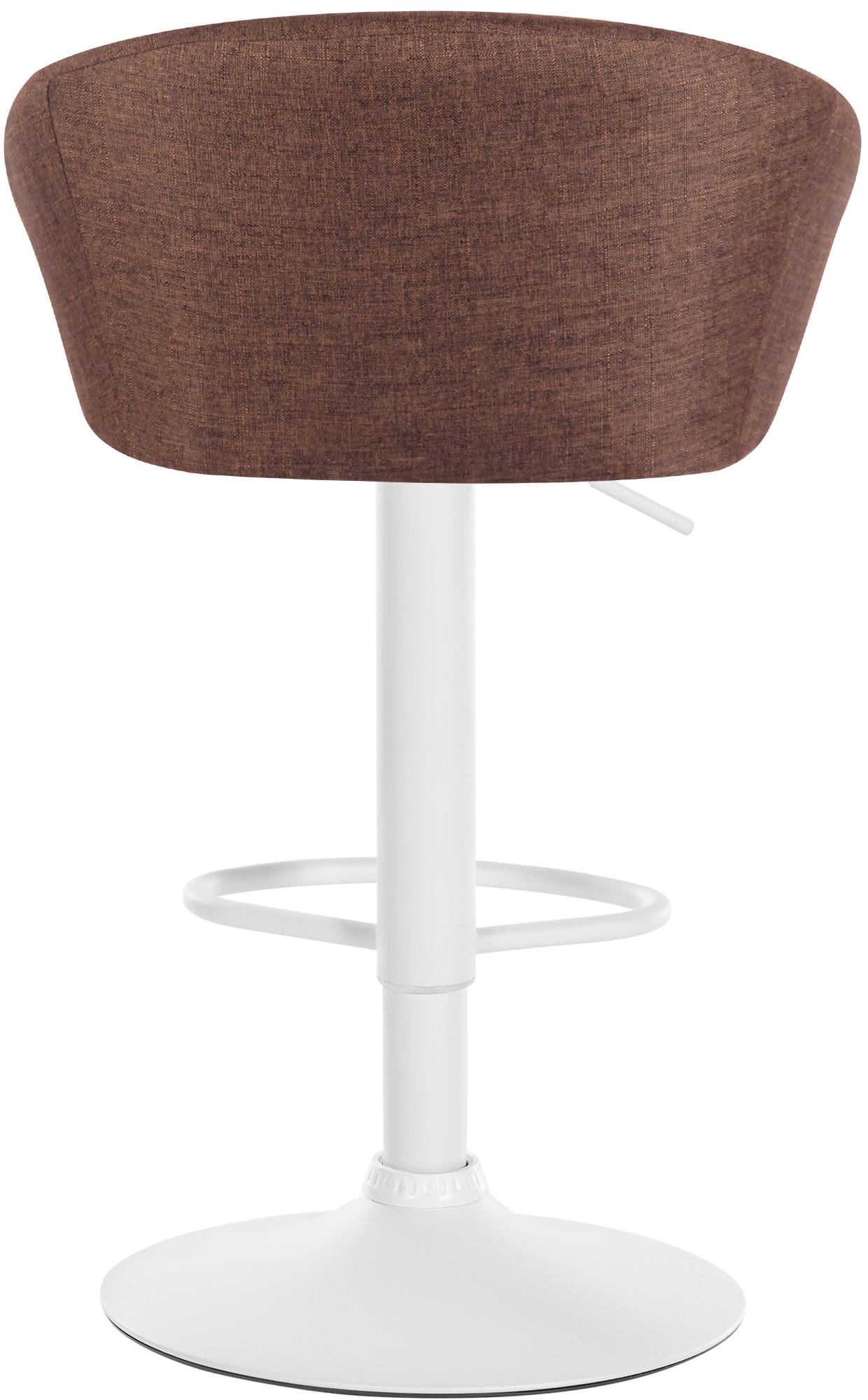 Tabouret de bar Davie Tissu