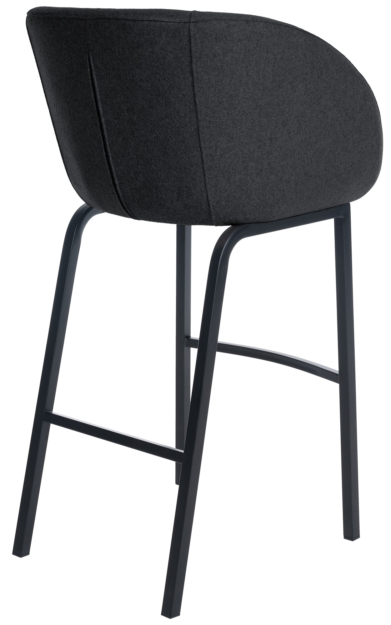 Tabouret de bar Rockhill feutre