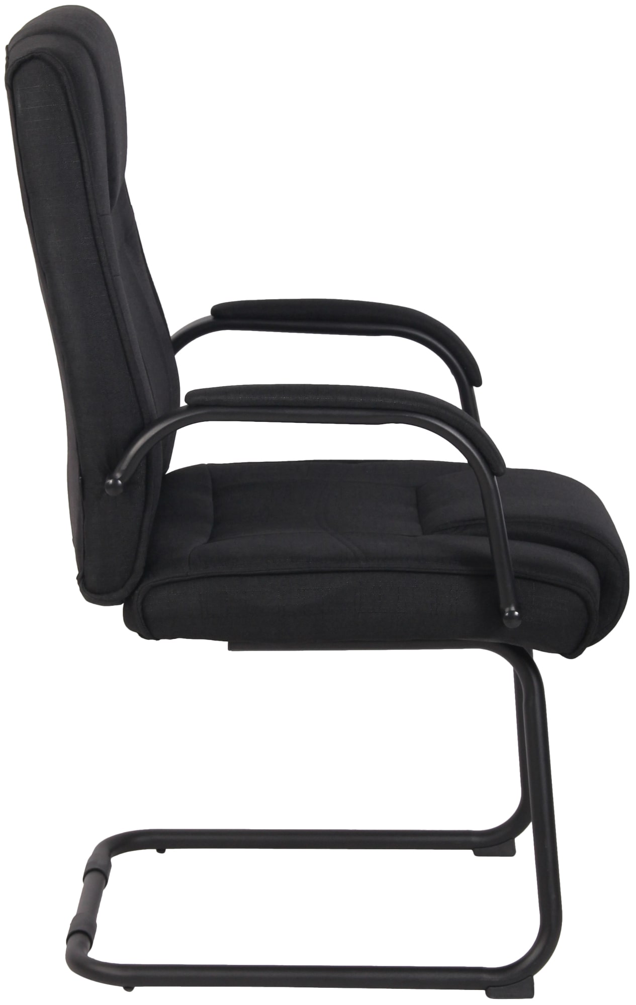 Chaise visiteur Attila tissu