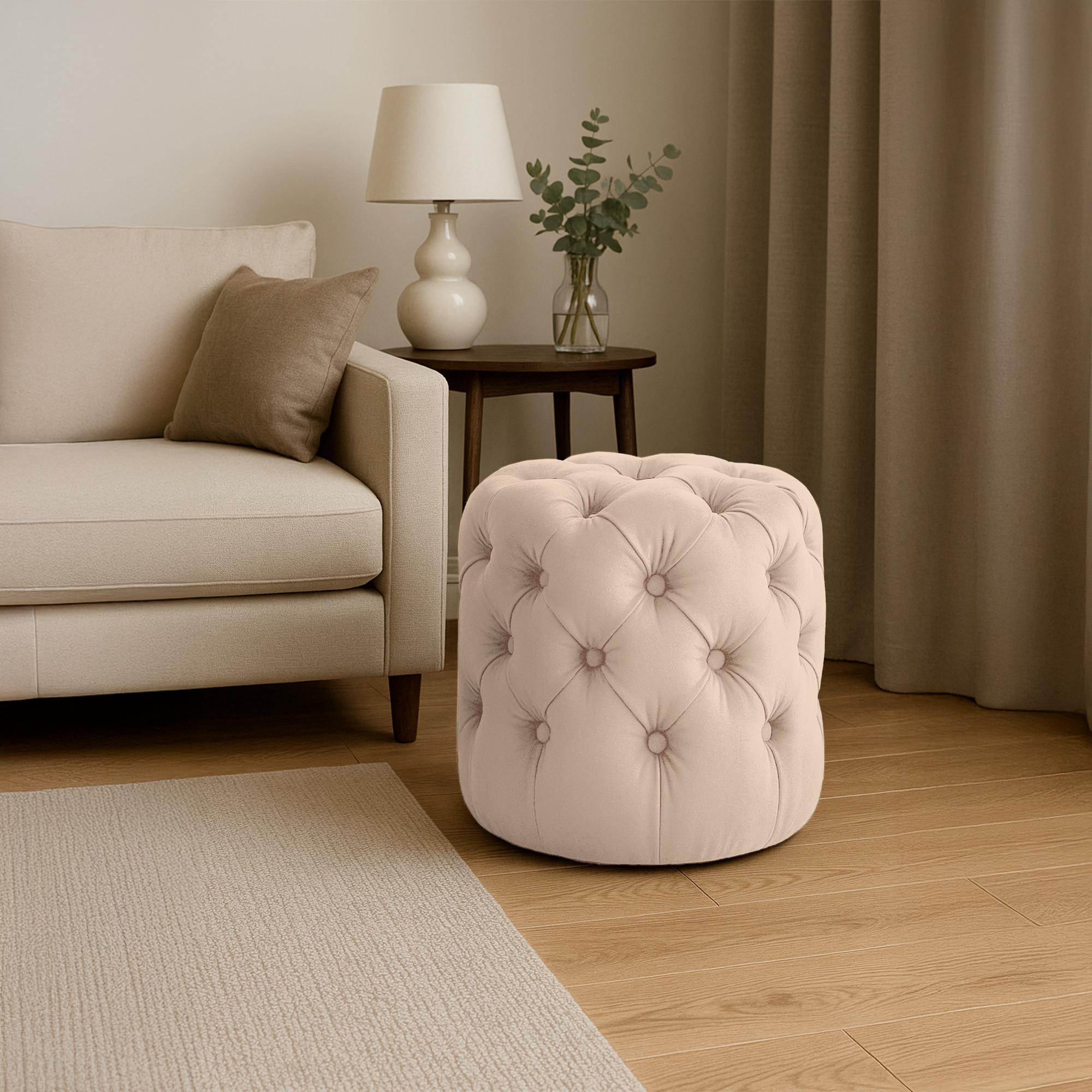 Tabouret Drancy Velours