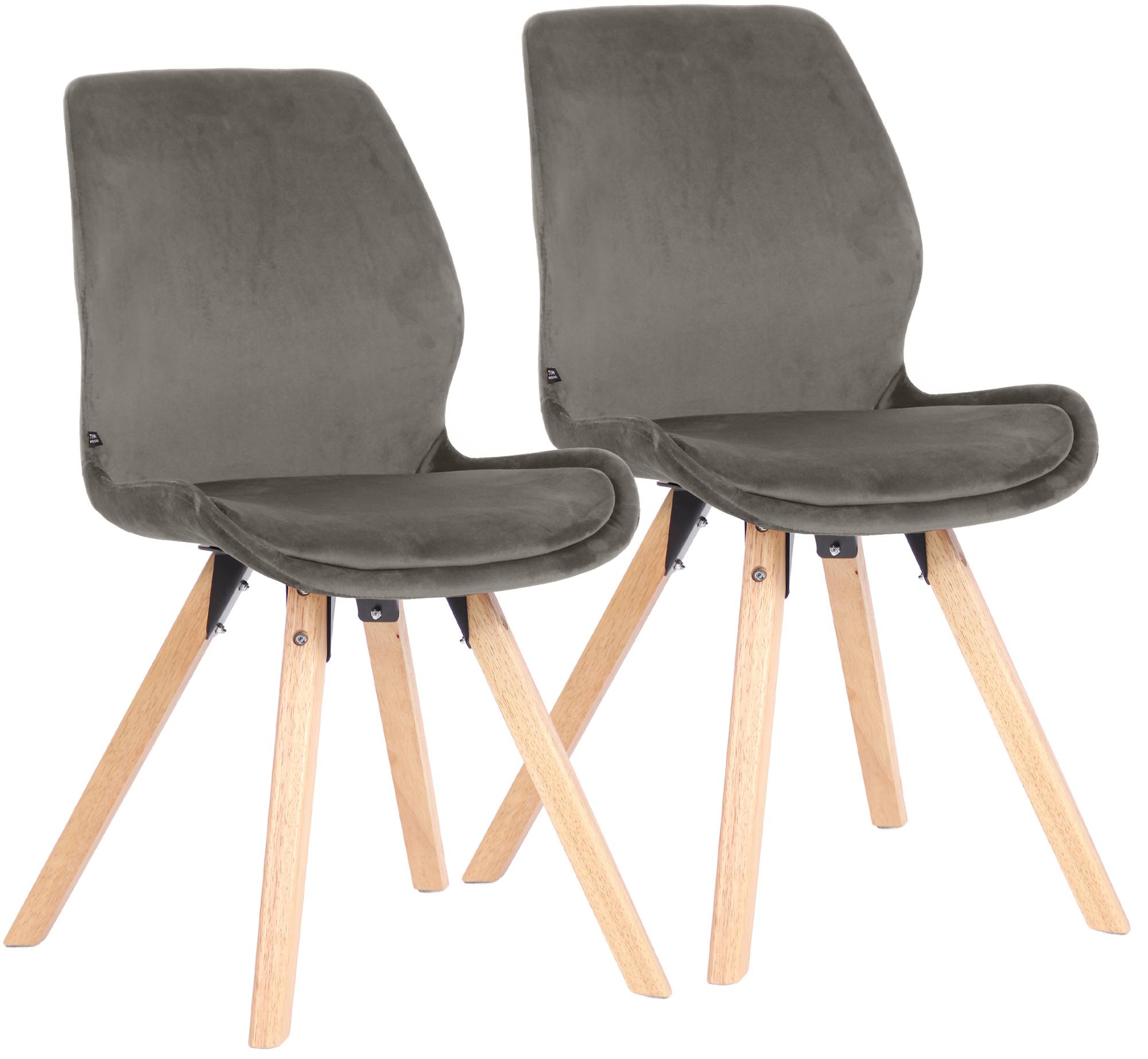 Lot de 2 chaises de salle a manger Luna