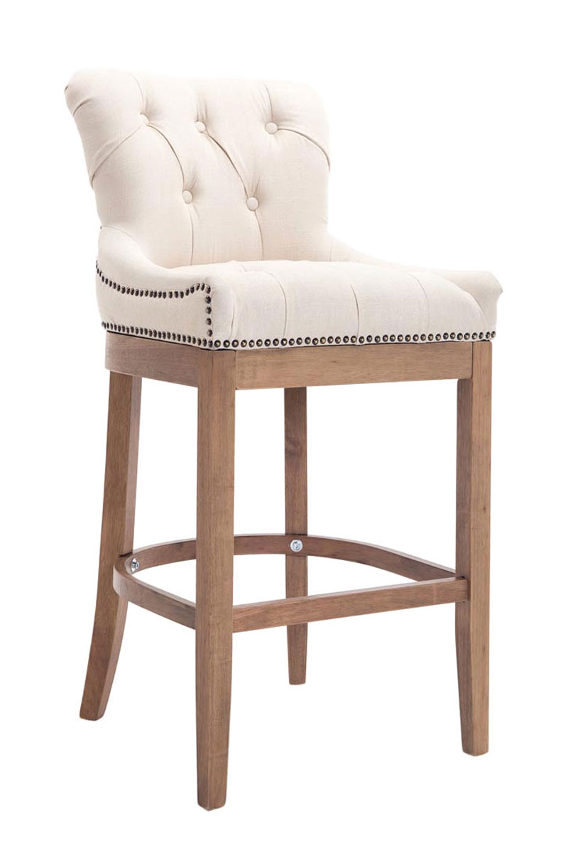 Lot de 2 Tabourets de Bar Lakewood en Tissu