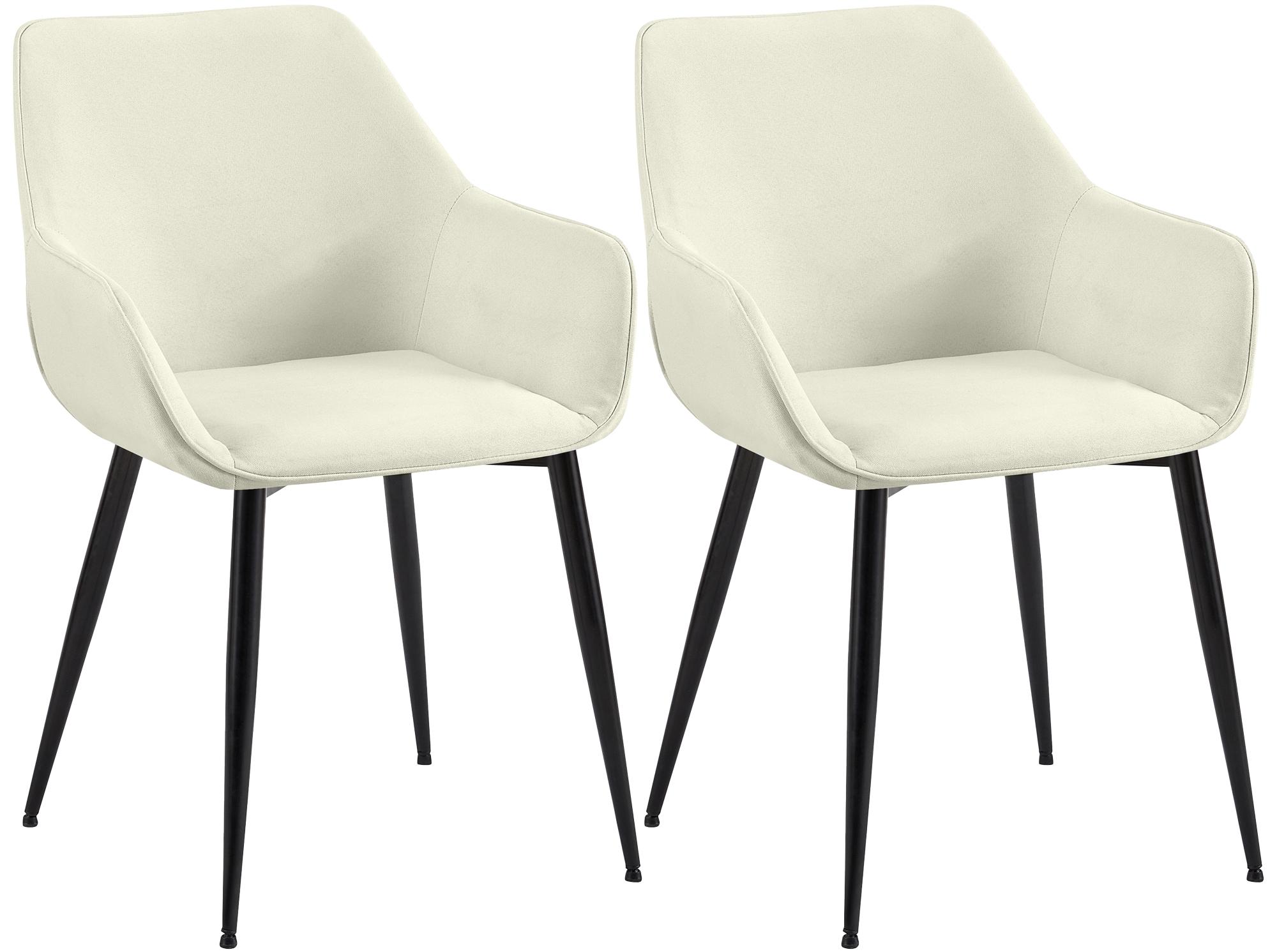 Lot de 2 chaises de salle à manger Luena