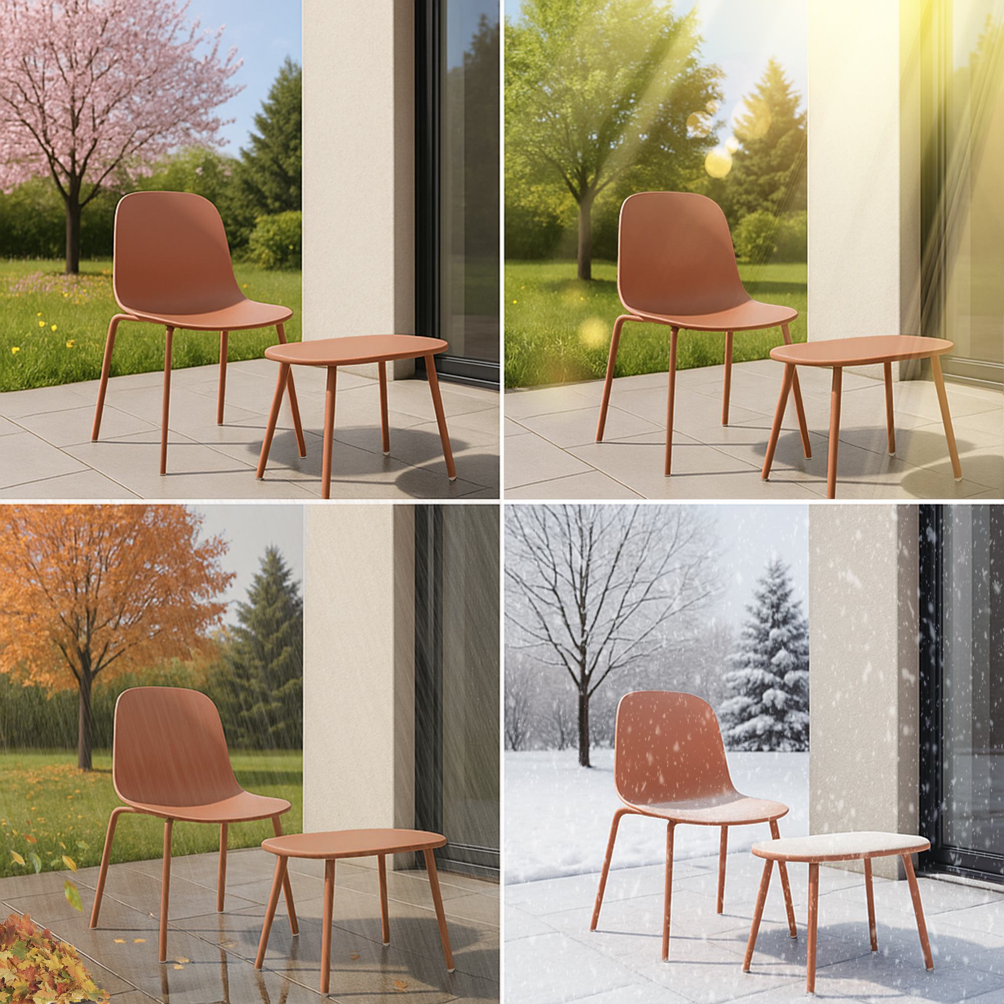 Ensemble de 2 sièges Veldin