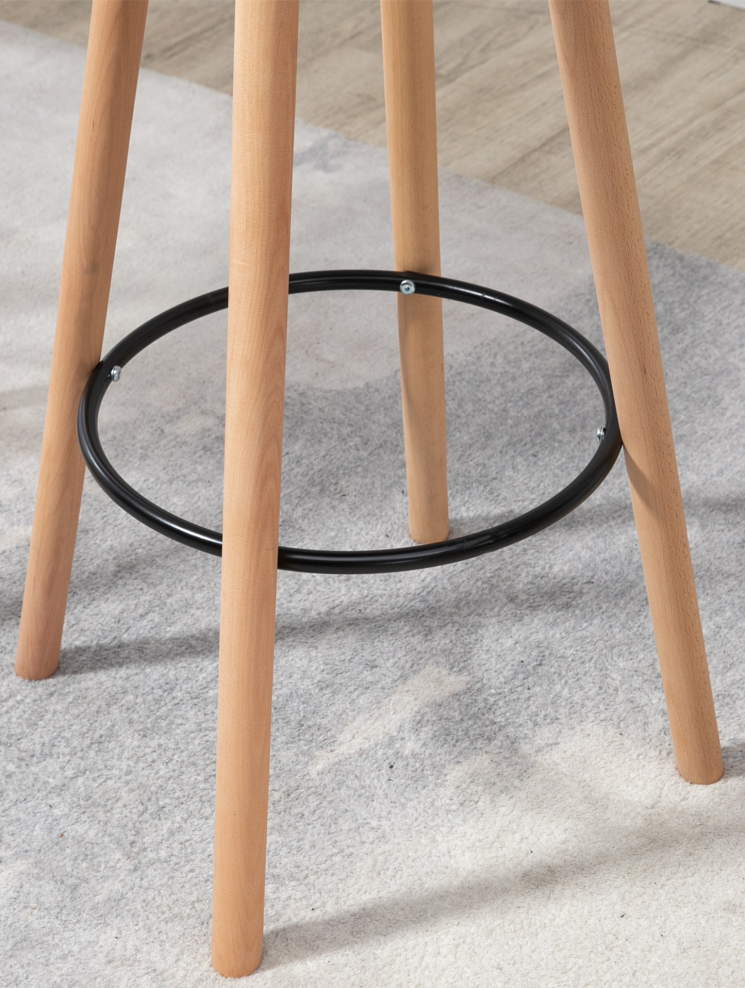Table haute de bar Livia en Bois