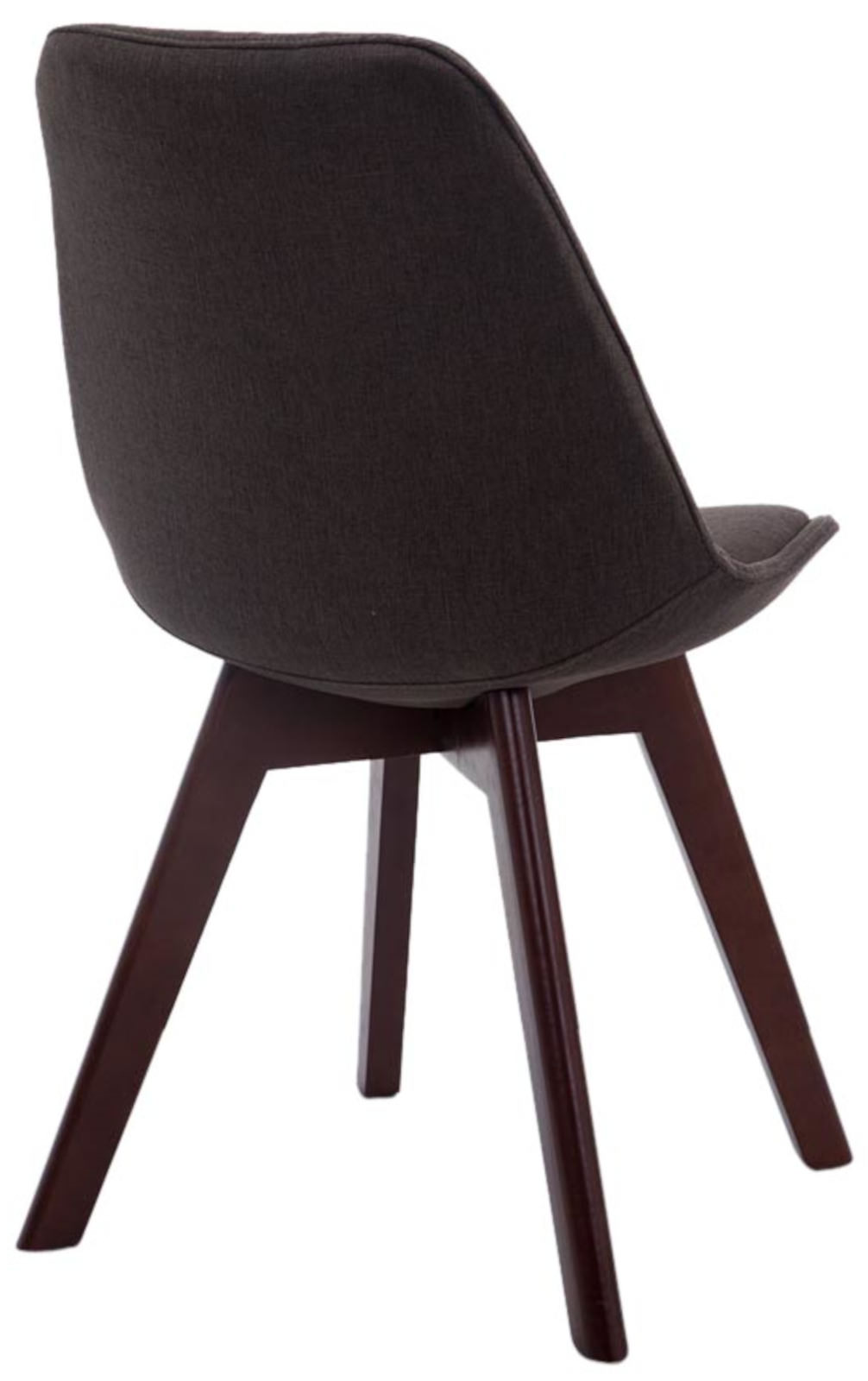 Lot de 4 chaises de salle à manger Borneo V2 en Tissu