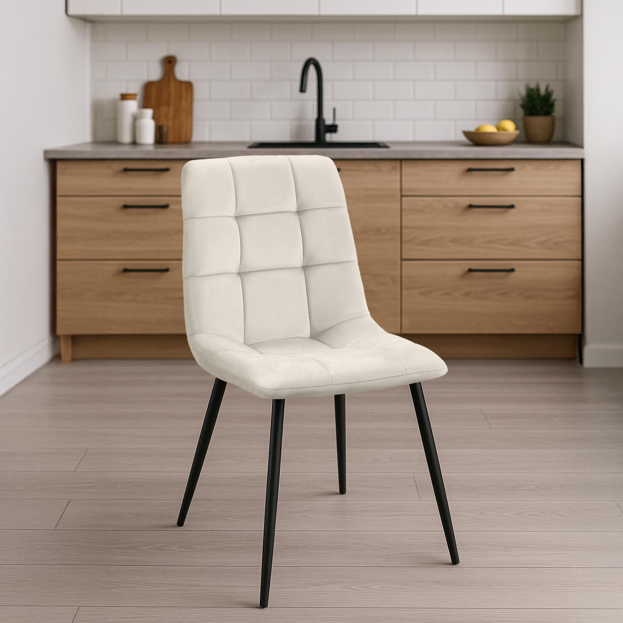 Lot de 2 chaises de salle à manger Tilde
