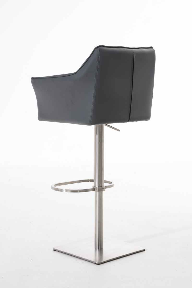 Tabouret de bar Damaso avec revetement en similicuir