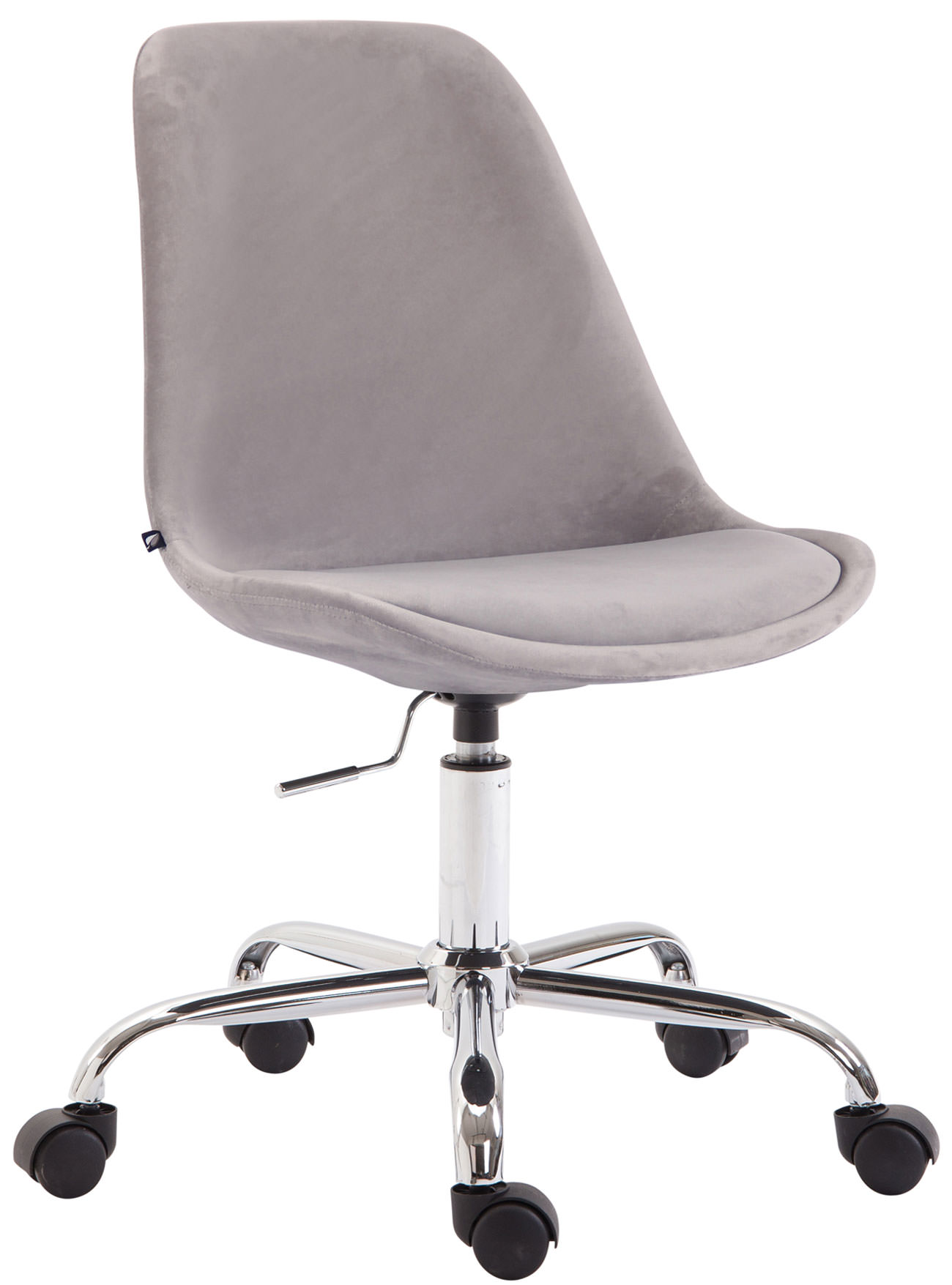 Chaise de bureau Toulouse en velours