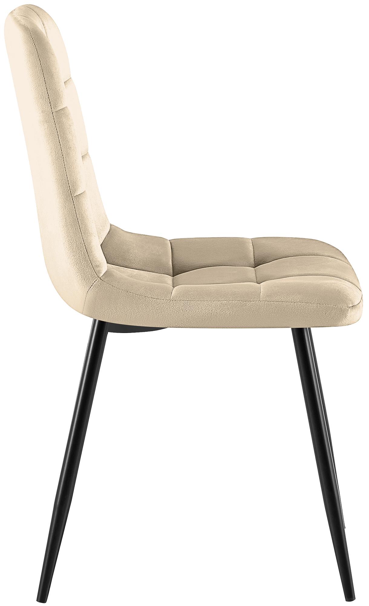 Lot de 4 chaises de salle a manger Antibes
