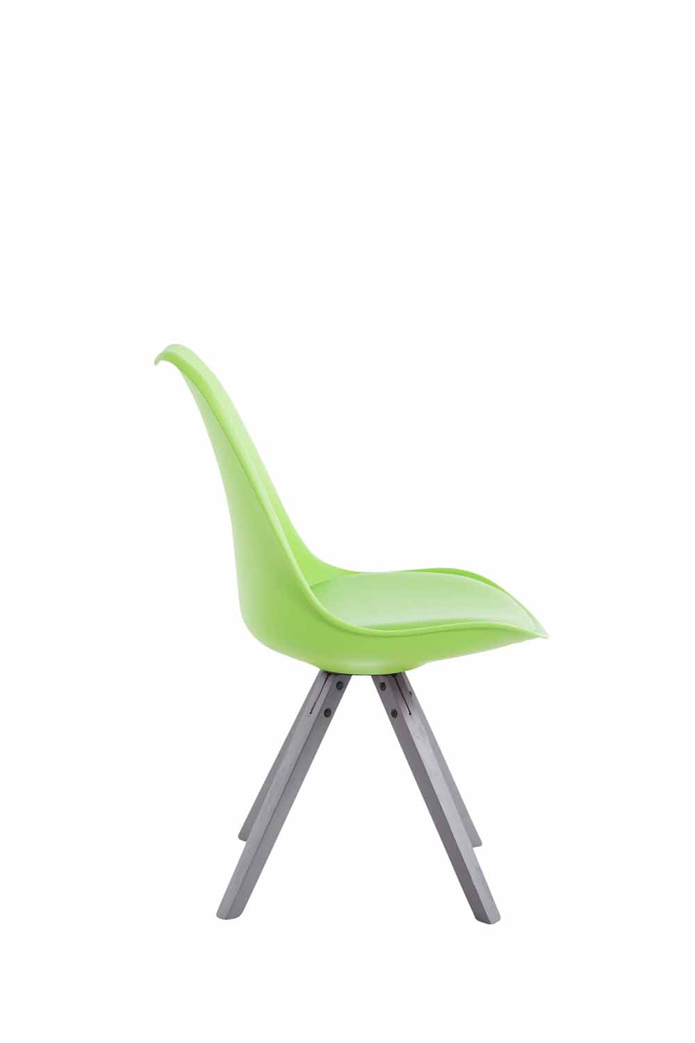 Chaise Toulouse similicuir piétement carré