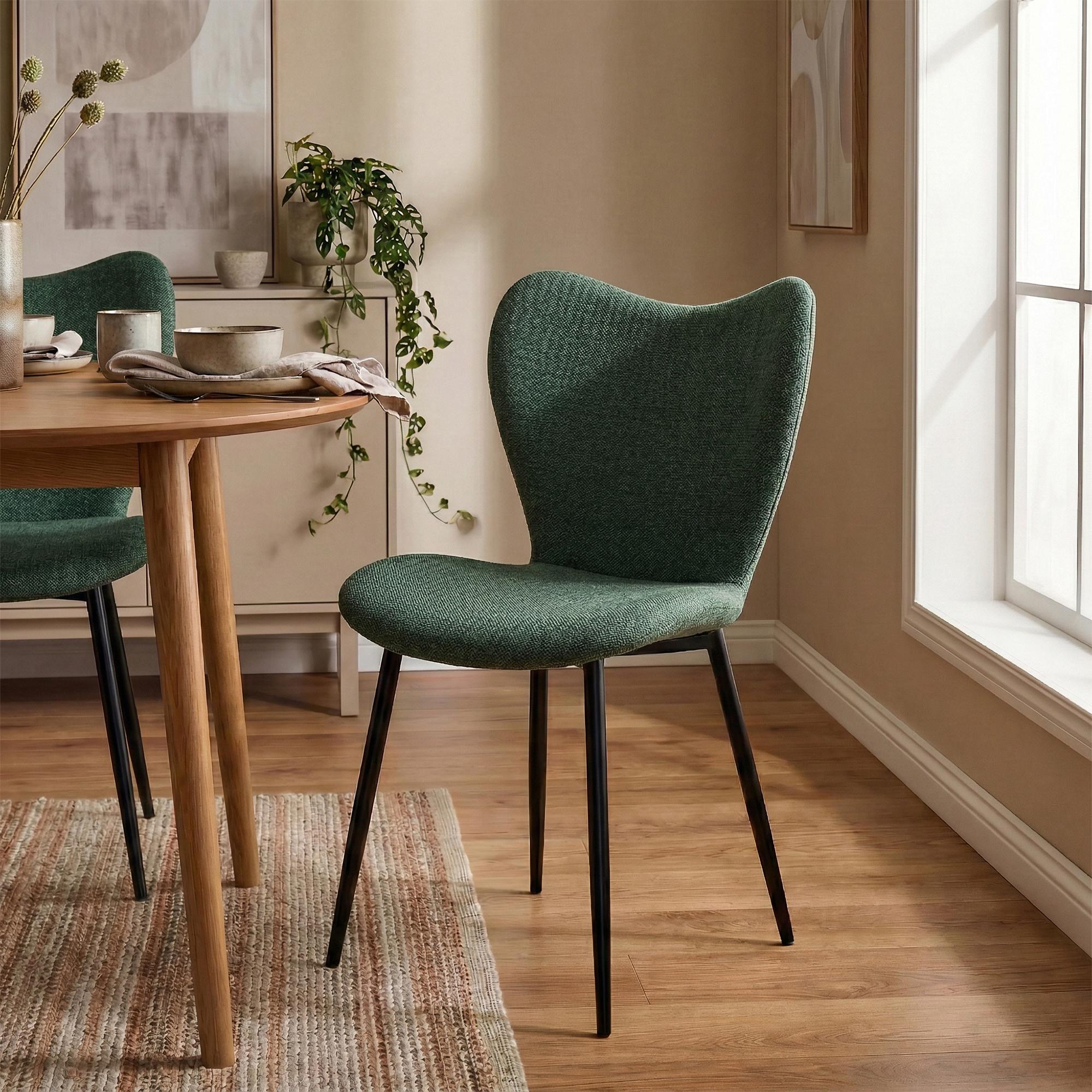Lot de 2 Chaises de Salle a Manger Maika
