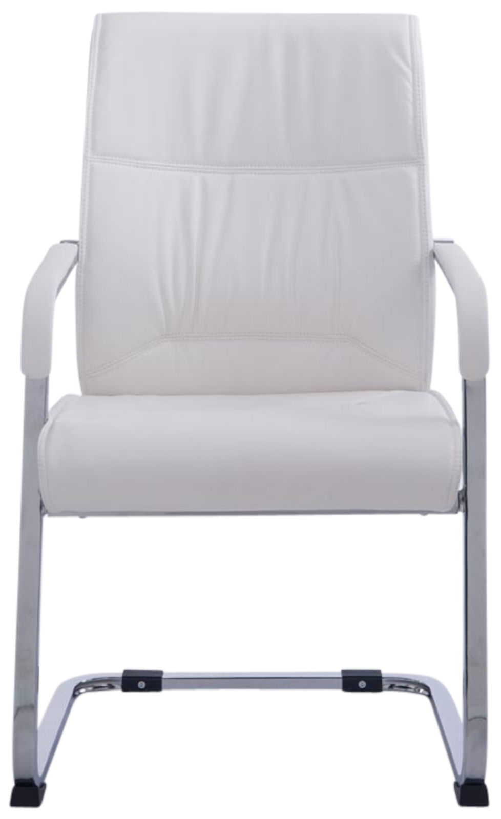 Lot de 2 Chaises Cantilever XXL Anubis en Similicuir avec accoudoirs