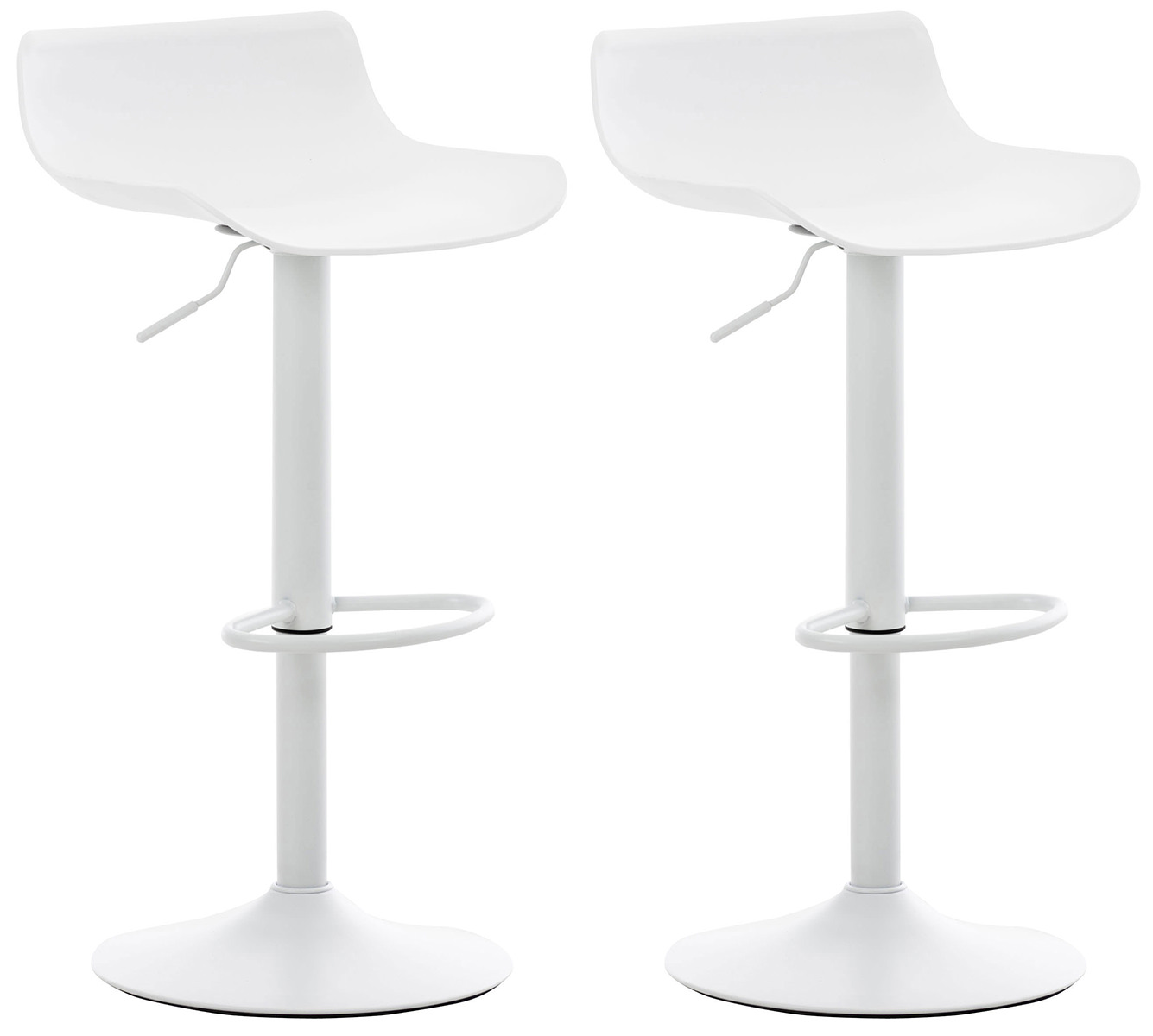 Lot de 2 tabourets de bar Aveiro